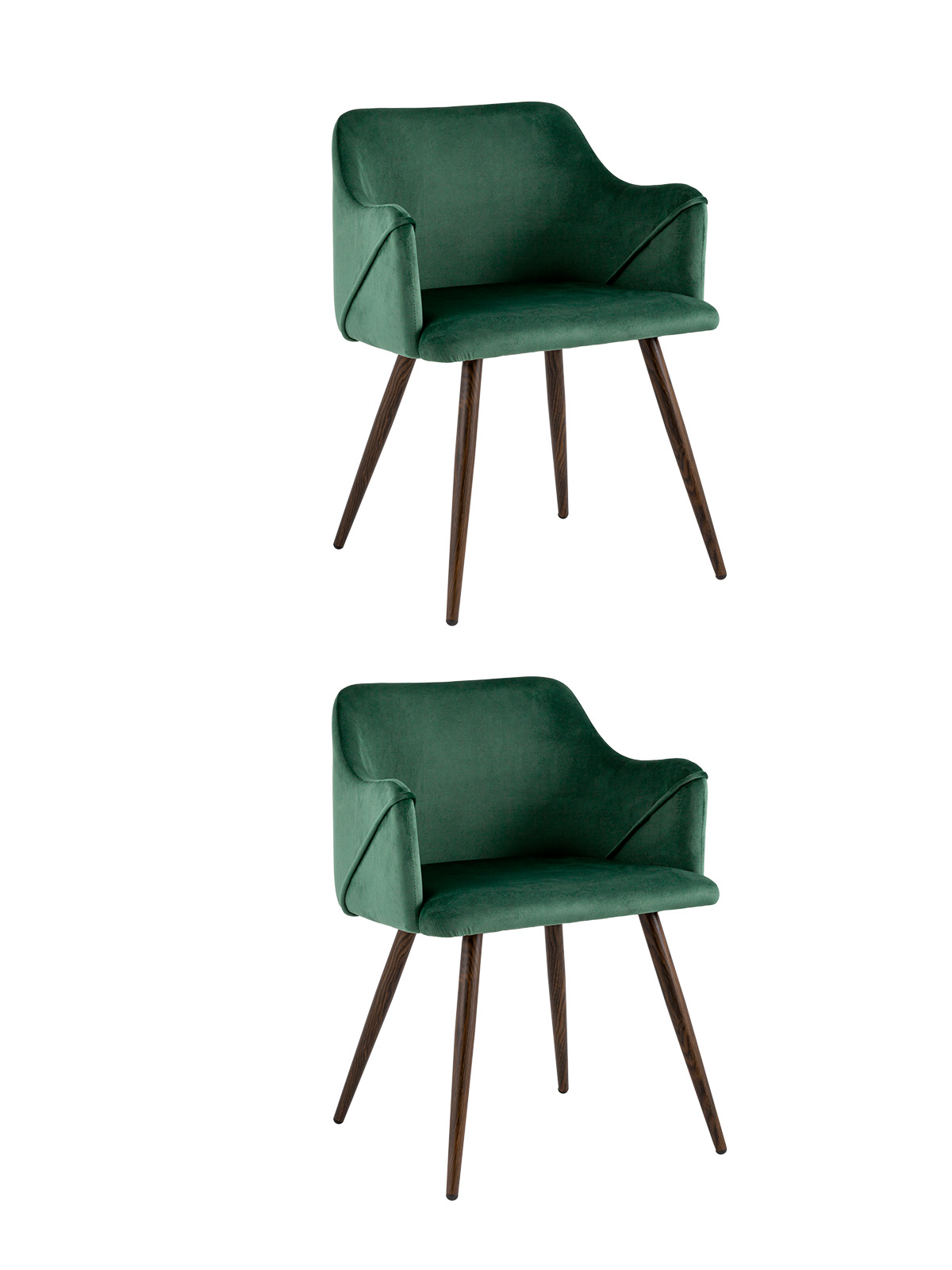 Стул Монарх NEW зеленый 2 шт