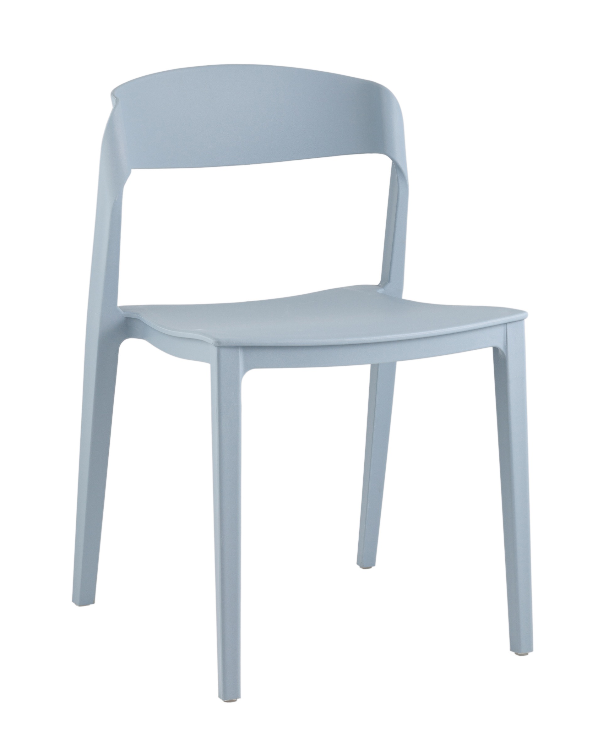 Стул Moris пластик голубой