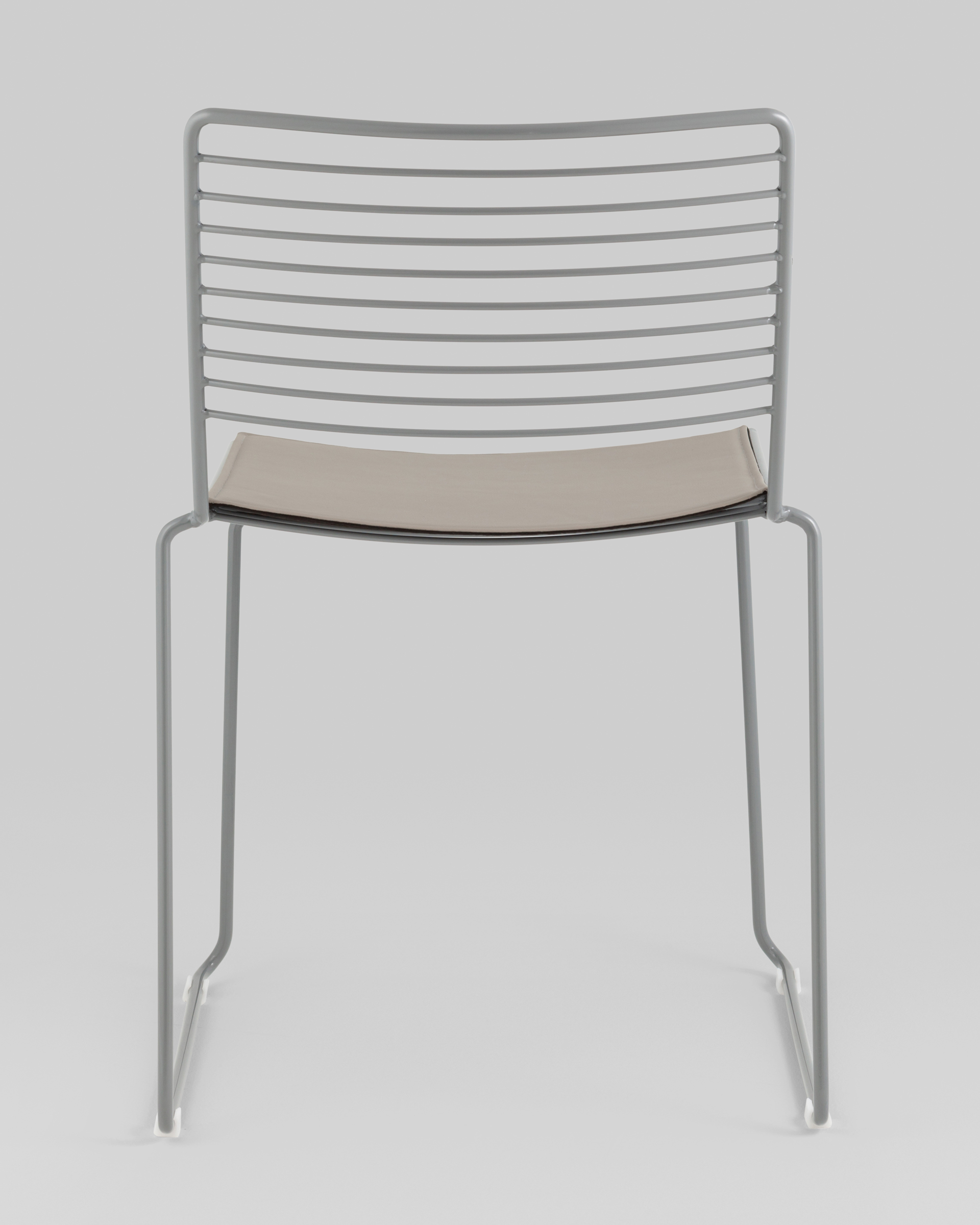 Стул обеденный Danny серый с подушкой — изображение 5