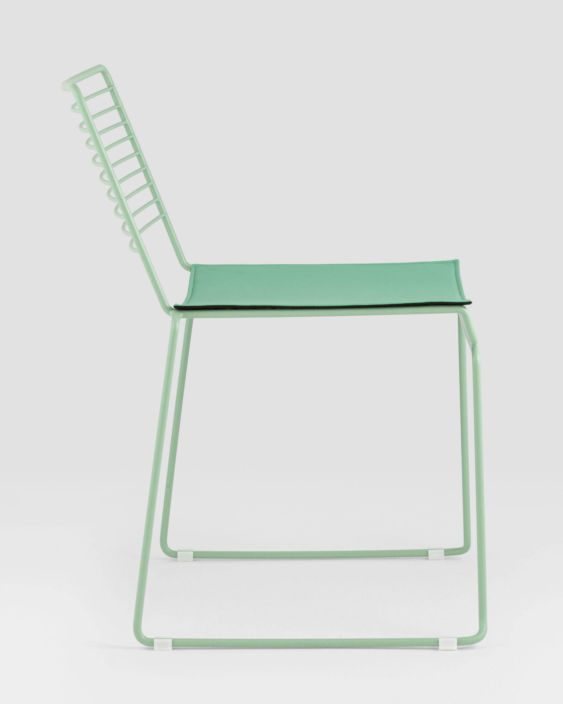 Стул обеденный Danny зеленый с подушкой — изображение 4