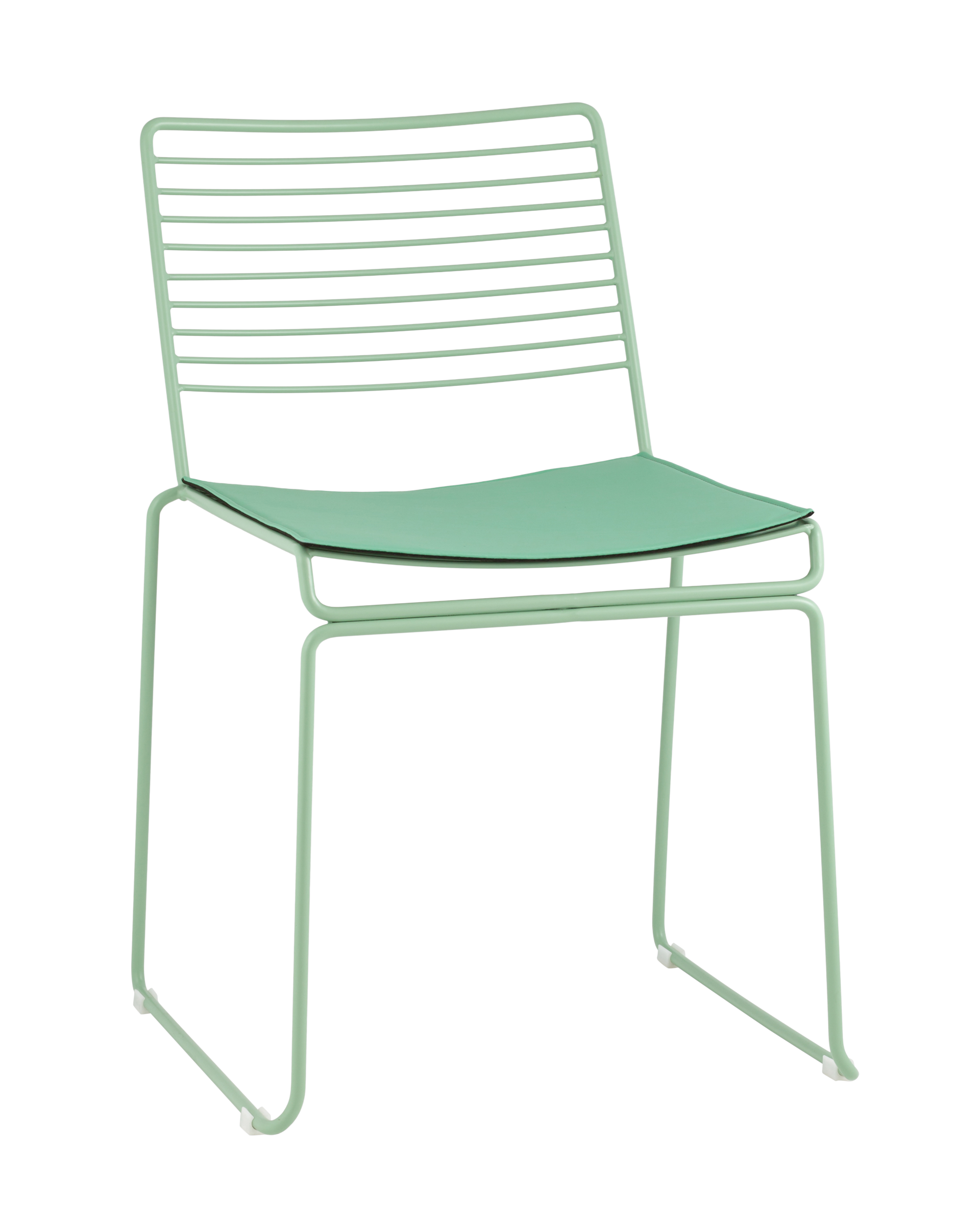 Стул обеденный Danny зеленый с подушкой