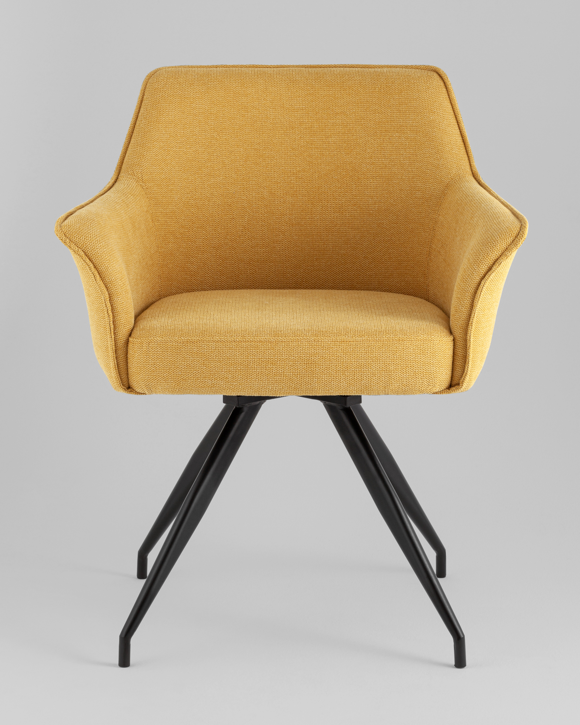 Стул обеденный Feston вращающийся желтый — изображение 3