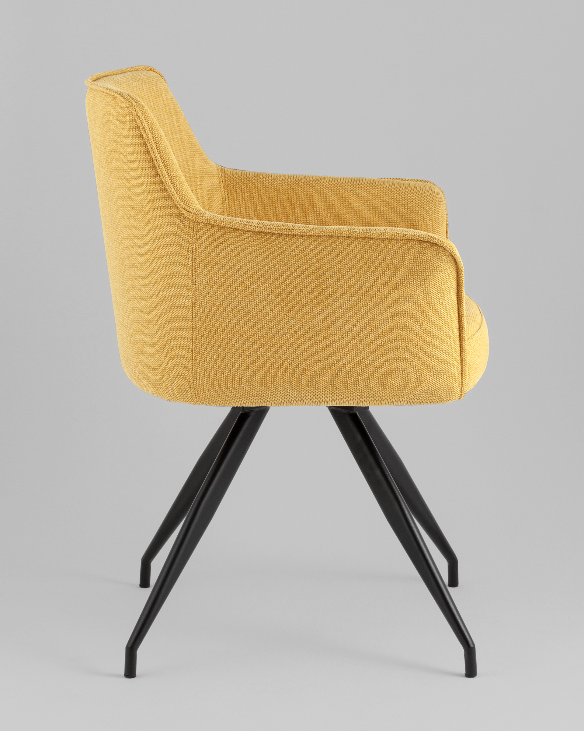 Стул обеденный Feston вращающийся желтый — изображение 4