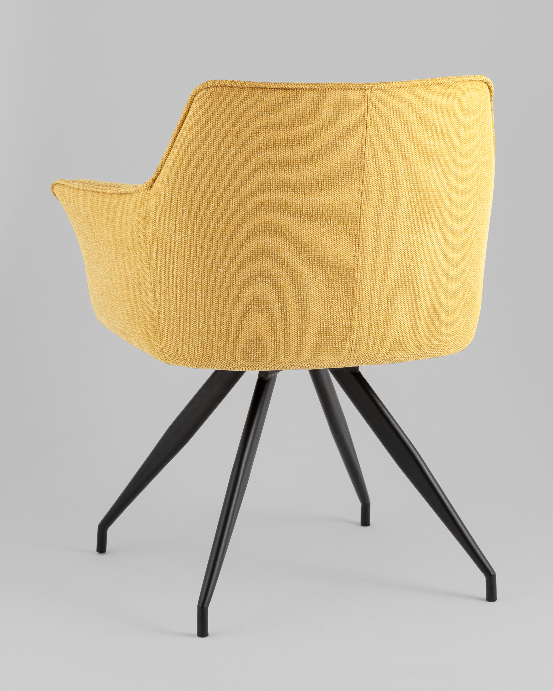 Стул обеденный Feston вращающийся желтый — изображение 6