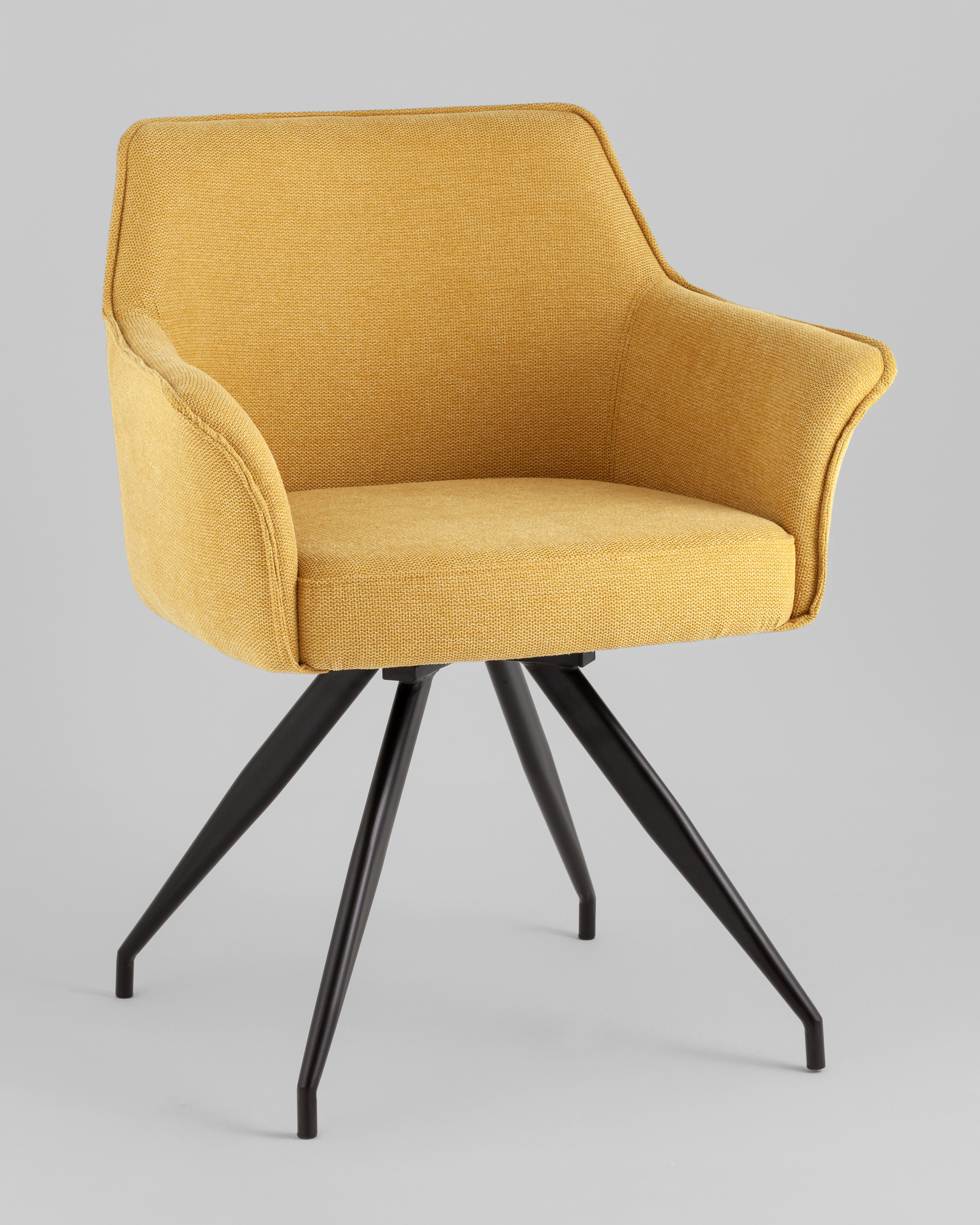 Стул обеденный Feston вращающийся желтый — изображение 2