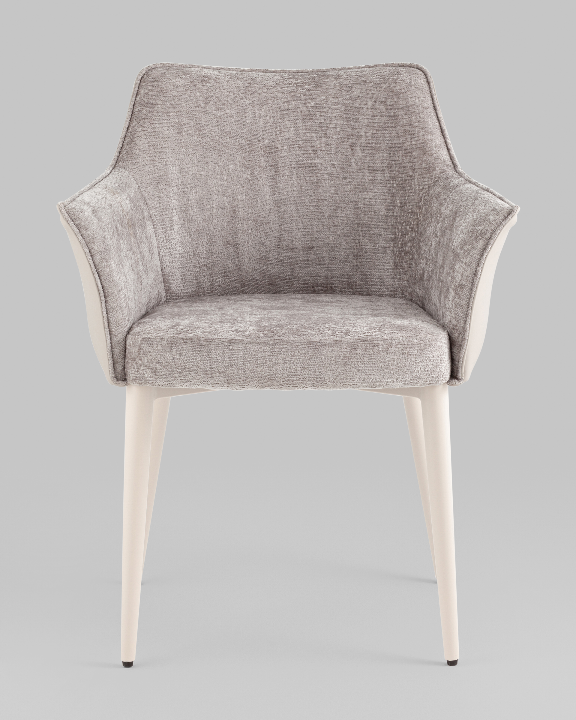 Стул обеденный Feston слоновая кость букле с экокожей — изображение 3