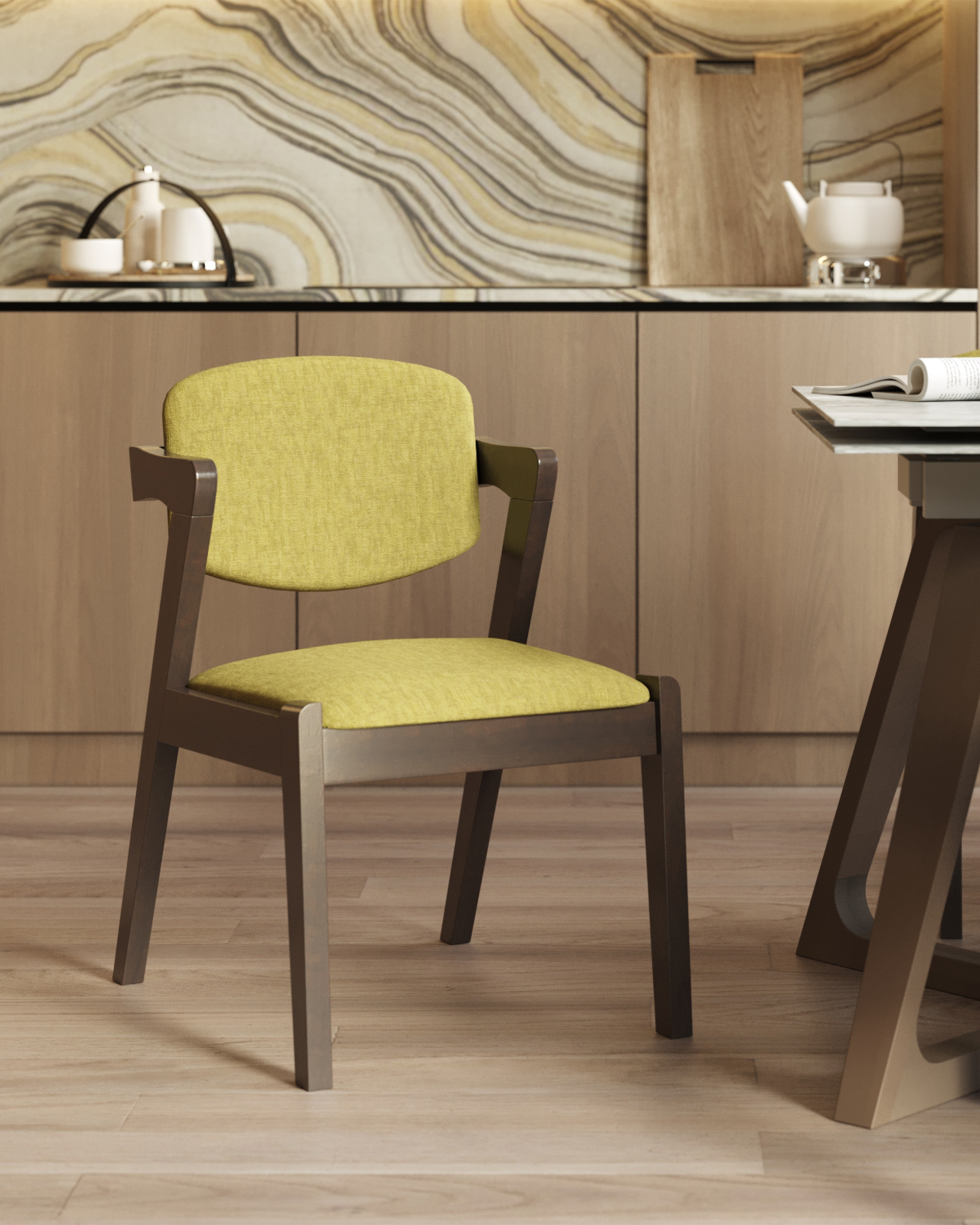 Стул обеденный VIVA оливковый 2 шт. — изображение 3