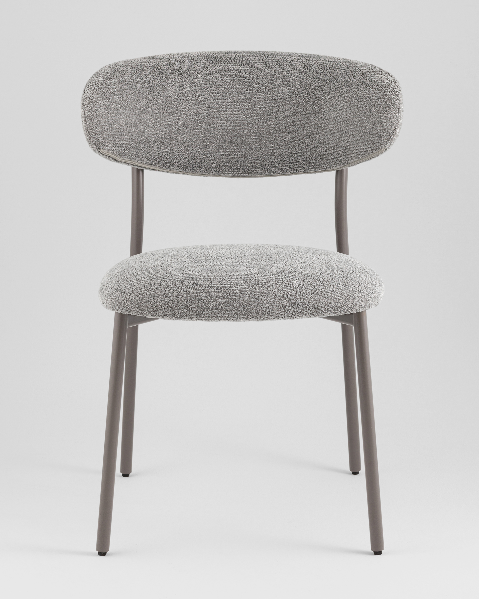 Стул обеденный Ayla серый серые ножки — изображение 3