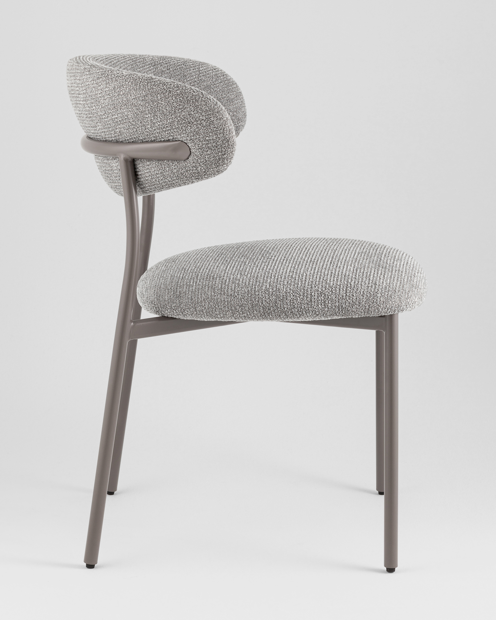 Стул обеденный Ayla серый серые ножки — изображение 4