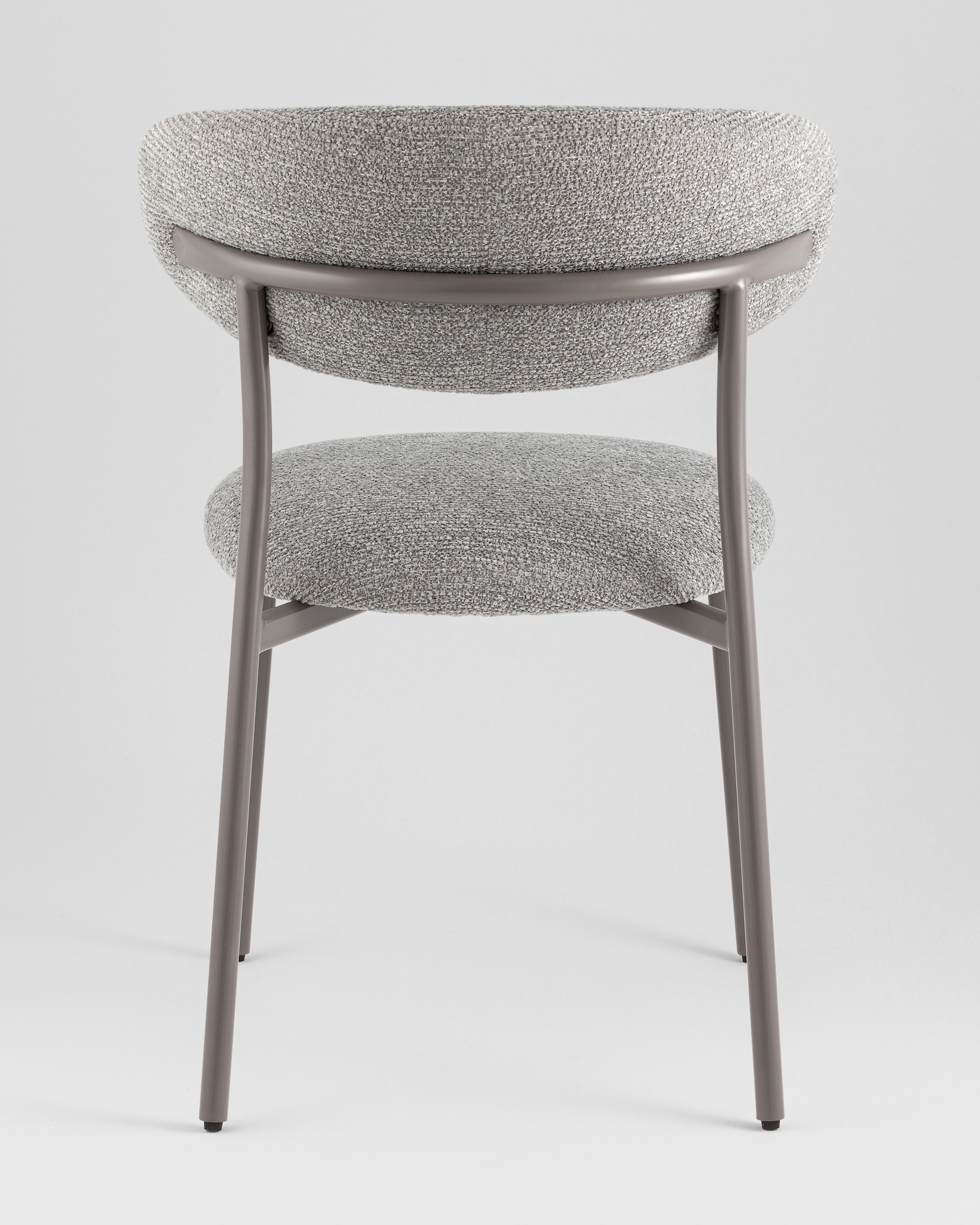 Стул обеденный Ayla серый серые ножки — изображение 5