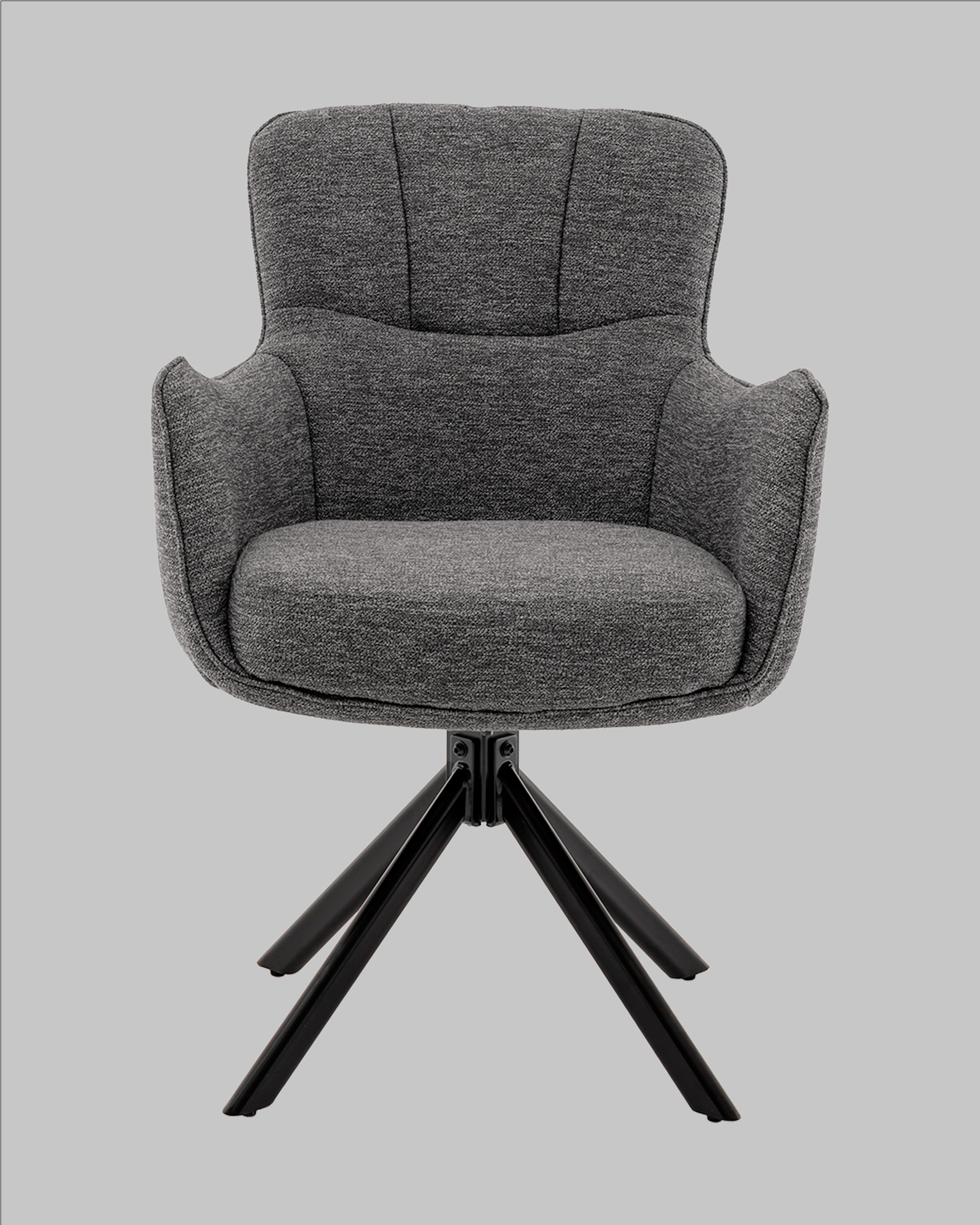 Стул обеденный Eima тёмно-серый — изображение 3