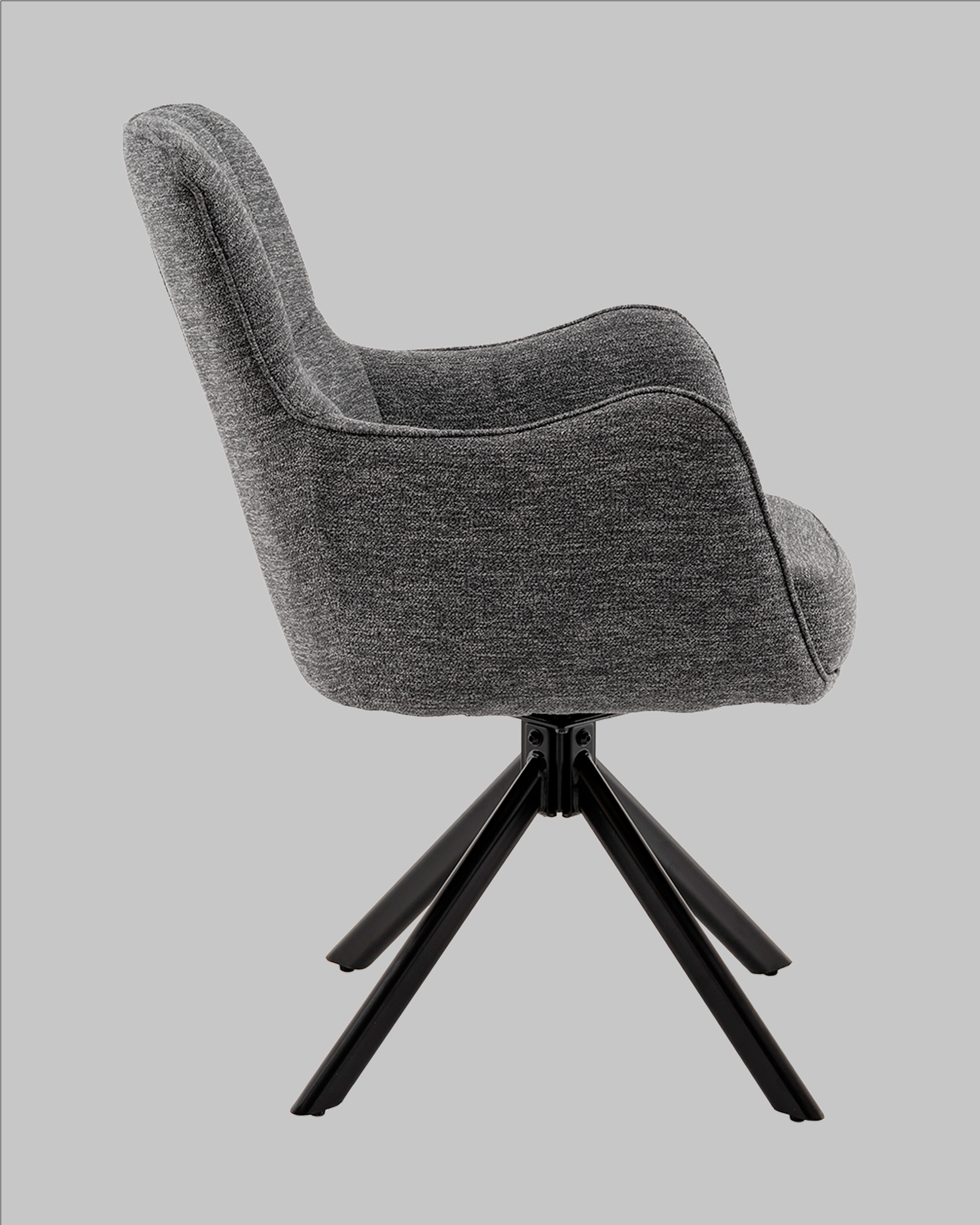 Стул обеденный Eima тёмно-серый — изображение 4