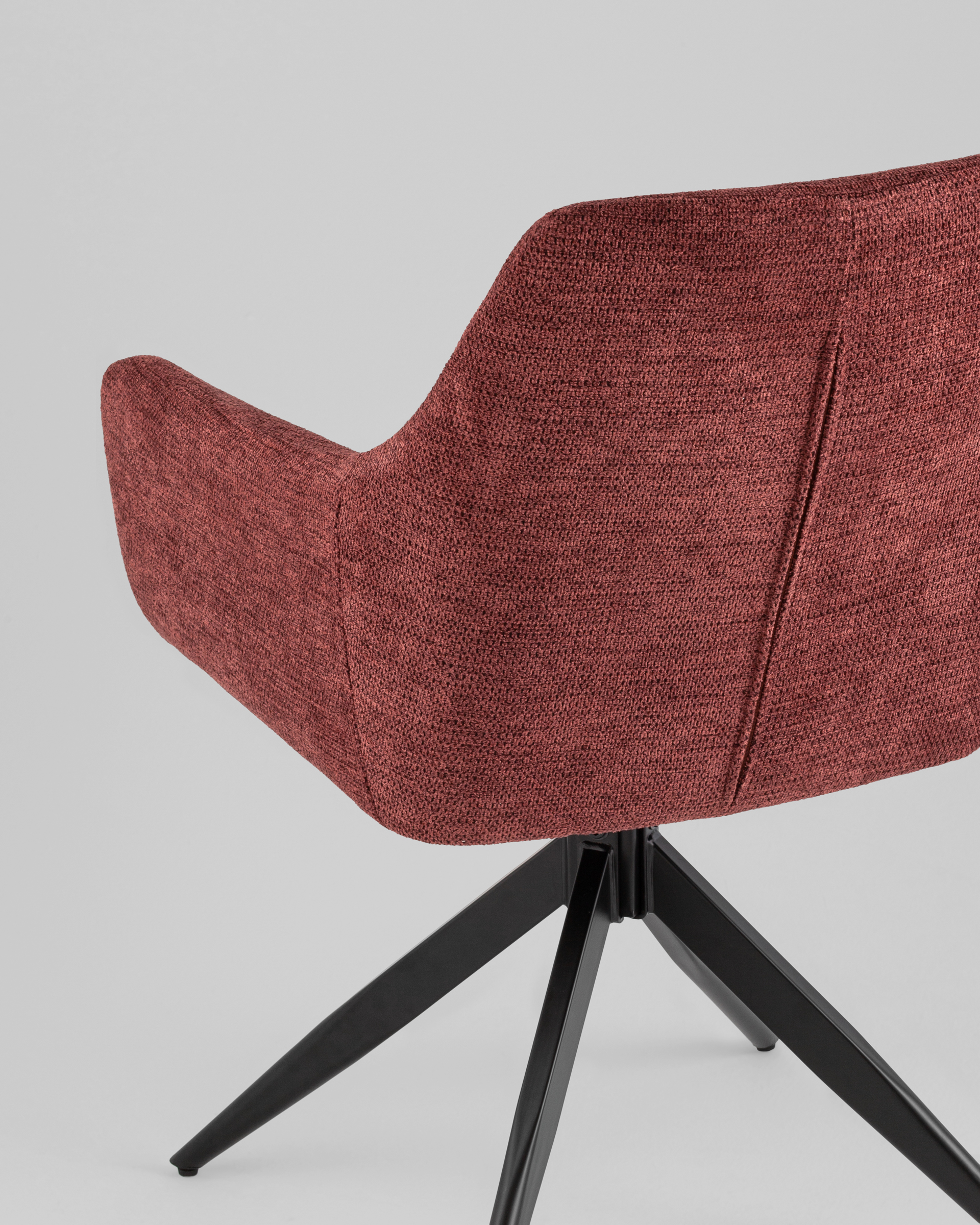 Стул обеденный Enid винно-красный — изображение 7