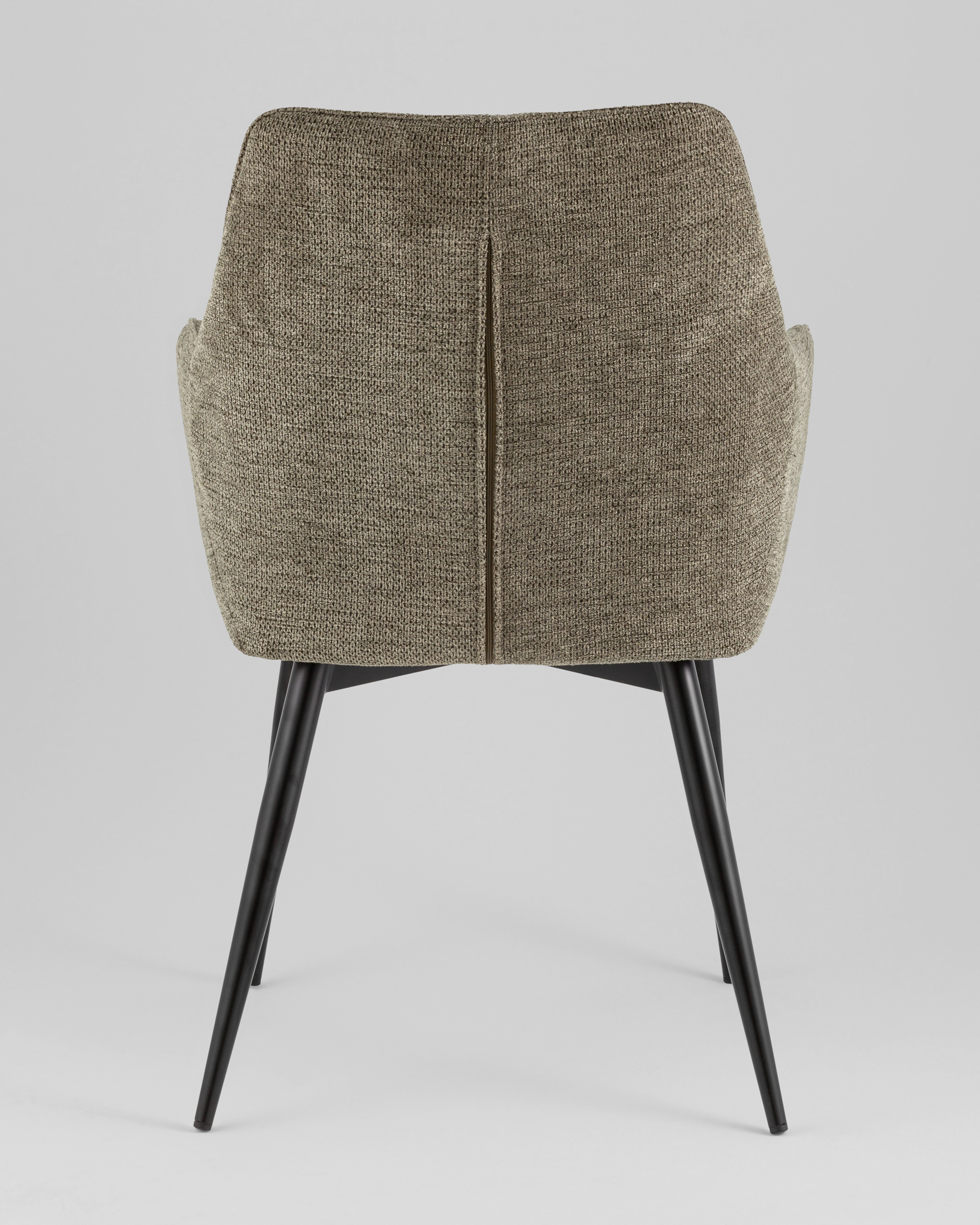 Стул обеденный Lynet рогожка серо-зеленый — изображение 5