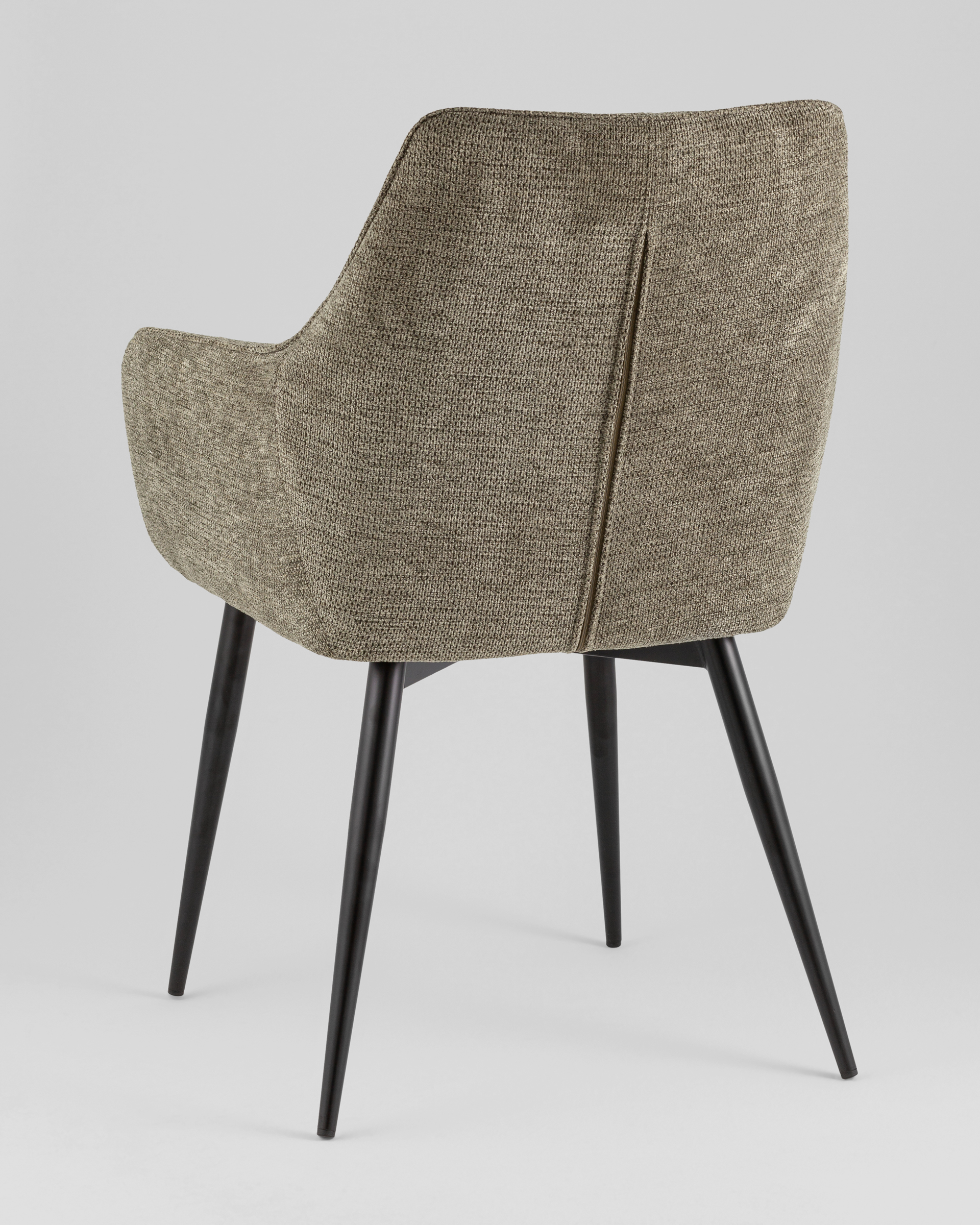 Стул обеденный Lynet рогожка серо-зеленый — изображение 6