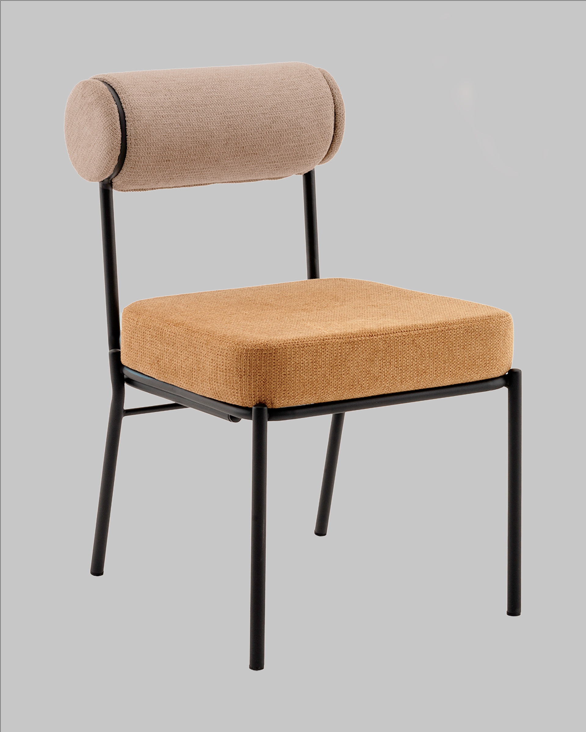 Стул обеденный Ponpoun бежевый терракотовый — изображение 2