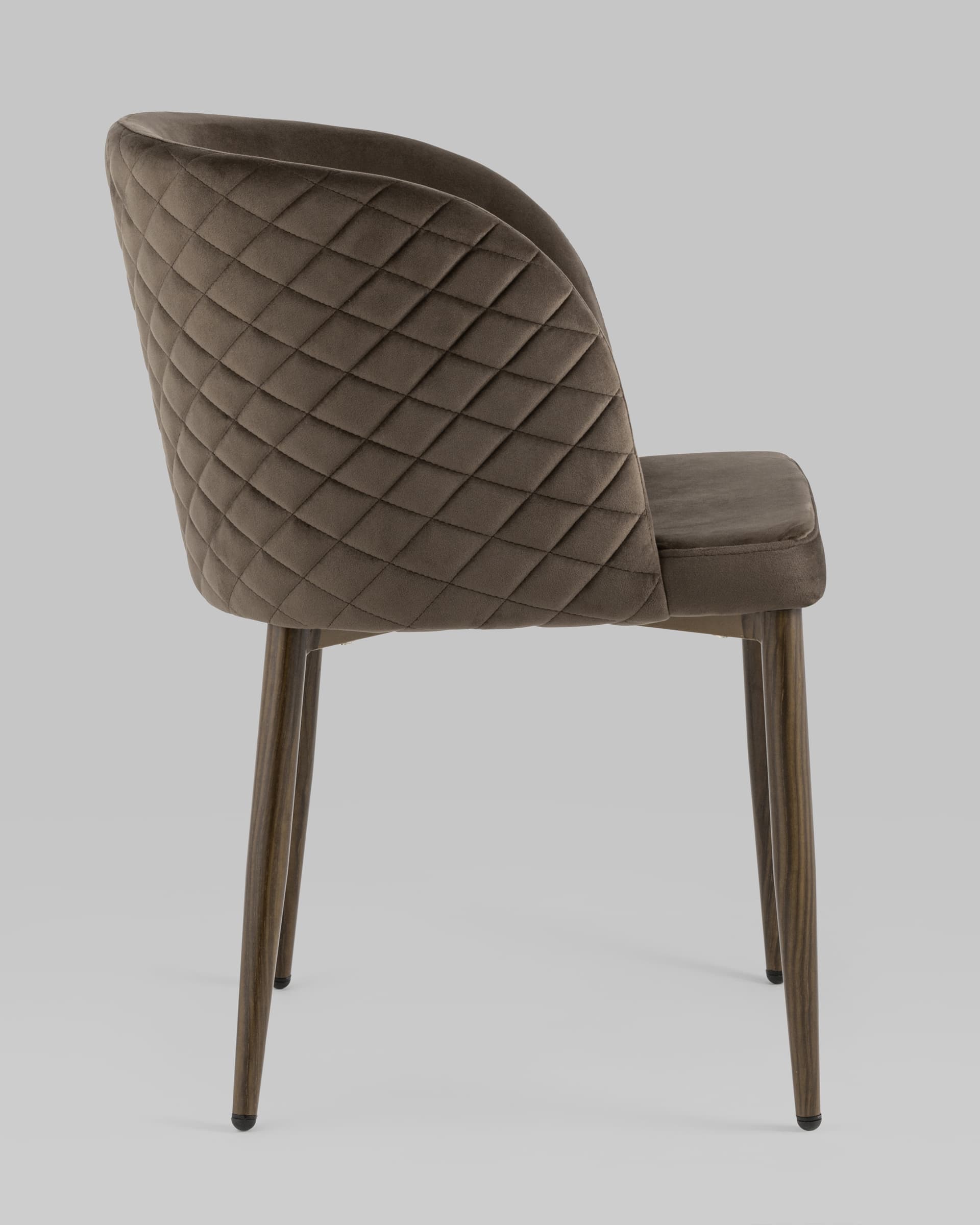 Стул Оскар велюр коричневый — изображение 6