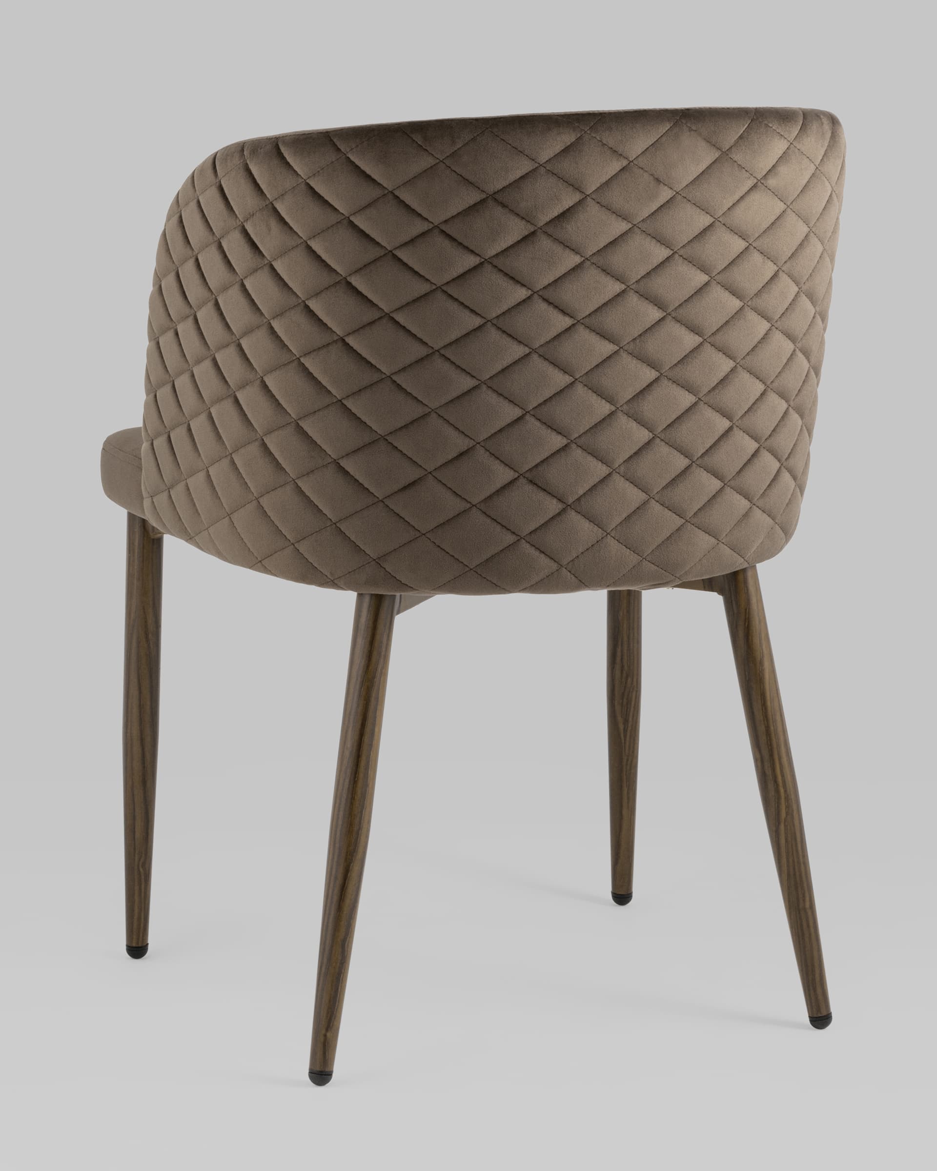 Стул Оскар велюр коричневый — изображение 8