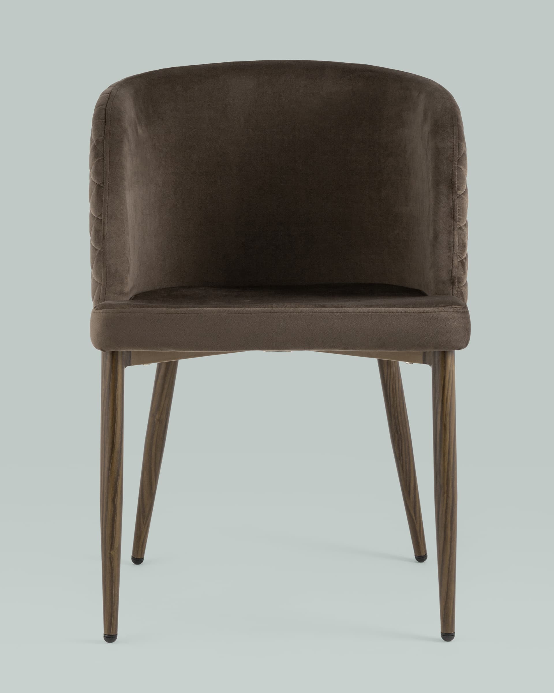 Стул Оскар велюр коричневый — изображение 5