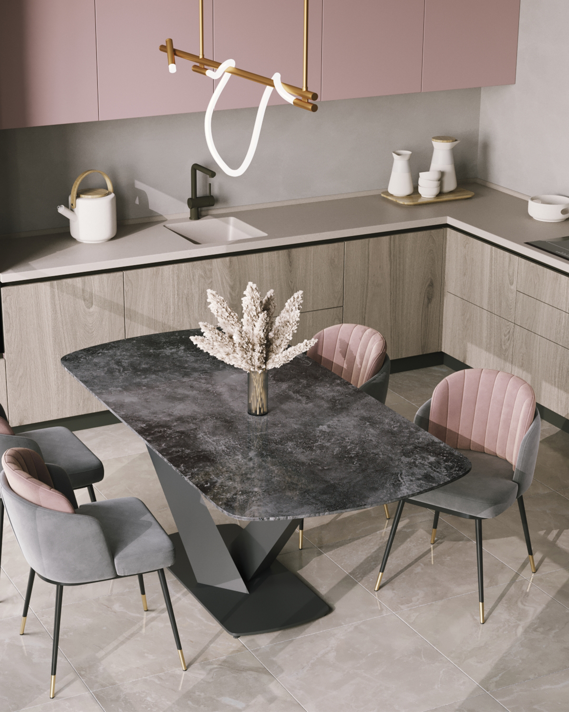 Стул Пенелопа темно-серый — изображение 4