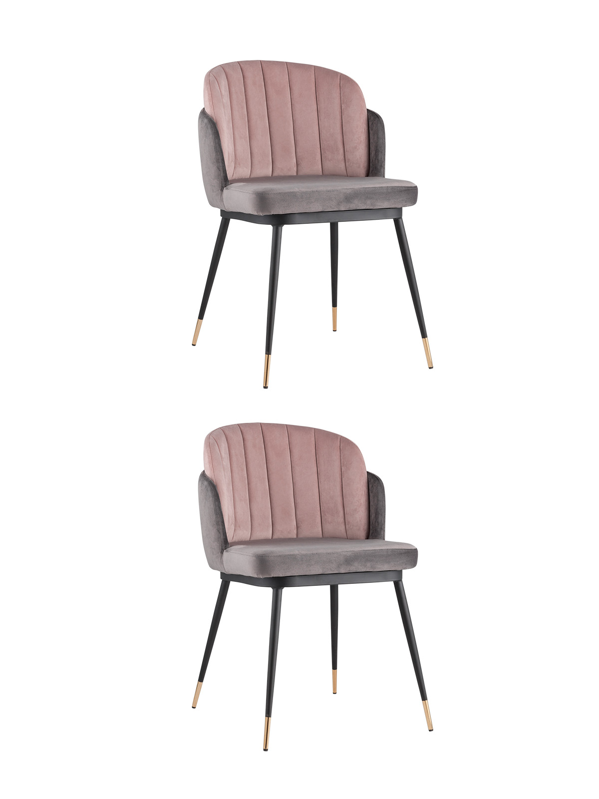 Стул Пенелопа темно-серый 2 шт