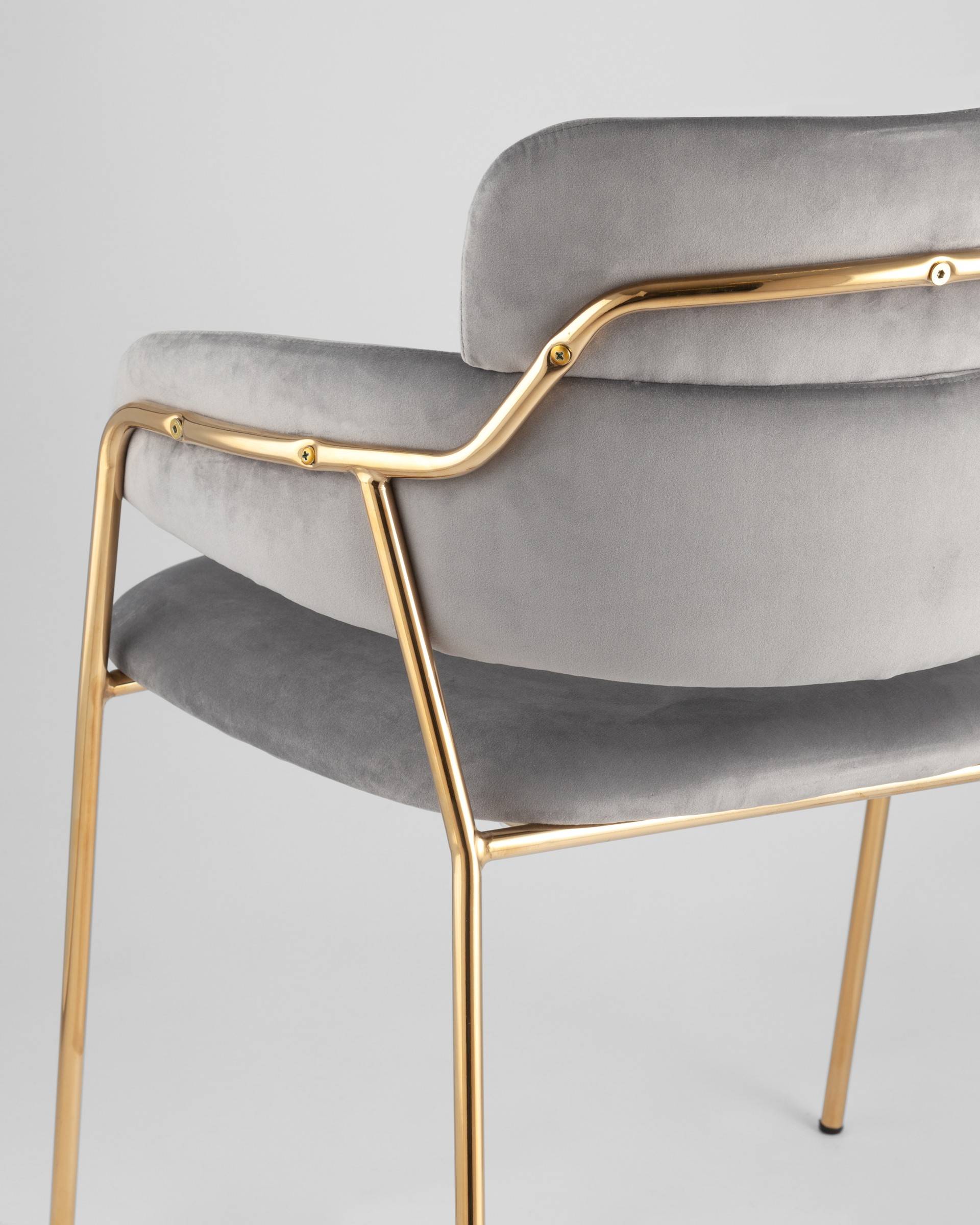 Стул Полин светло-серый — изображение 9