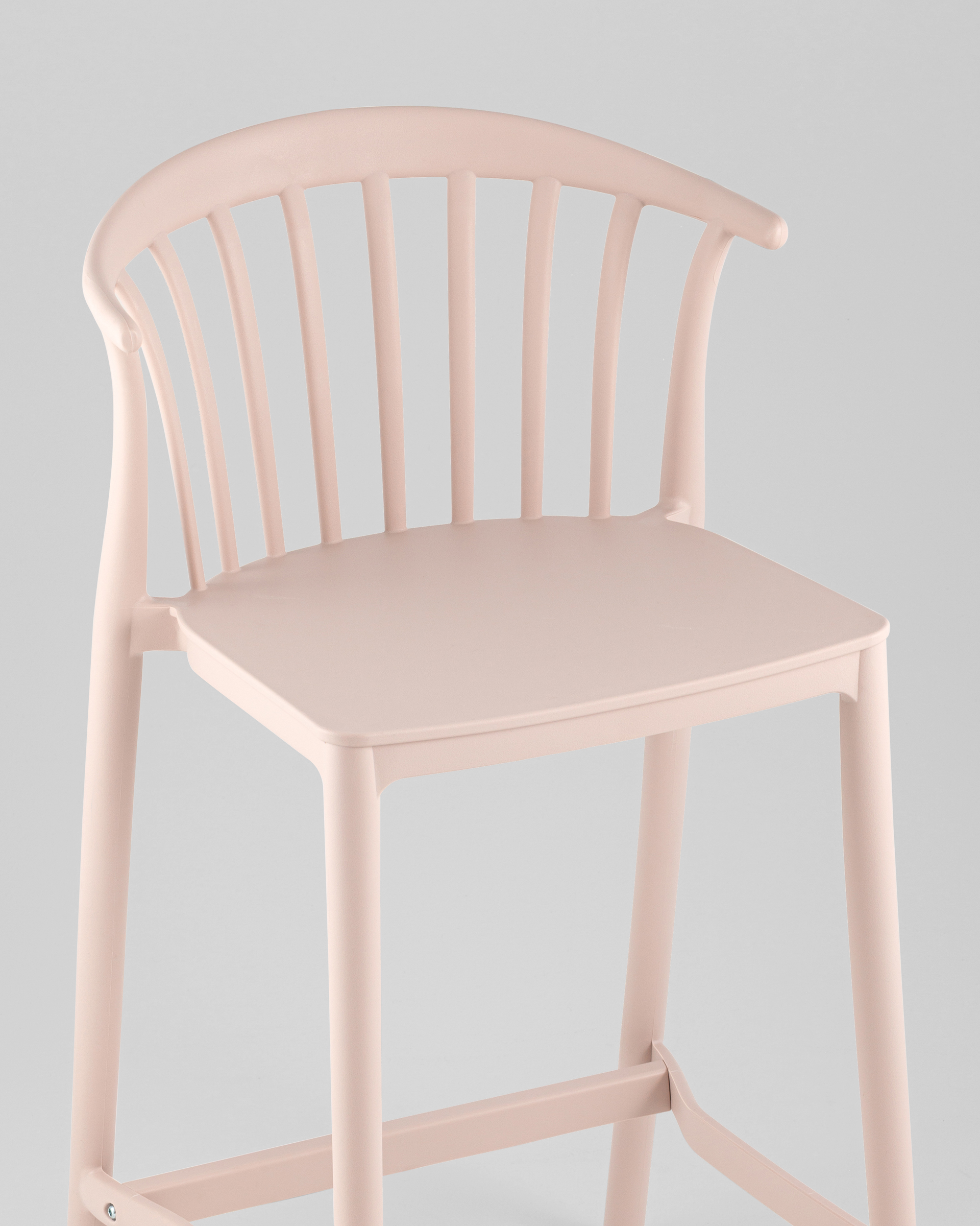 Стул полубарный Campo пластик бежевый — изображение 8