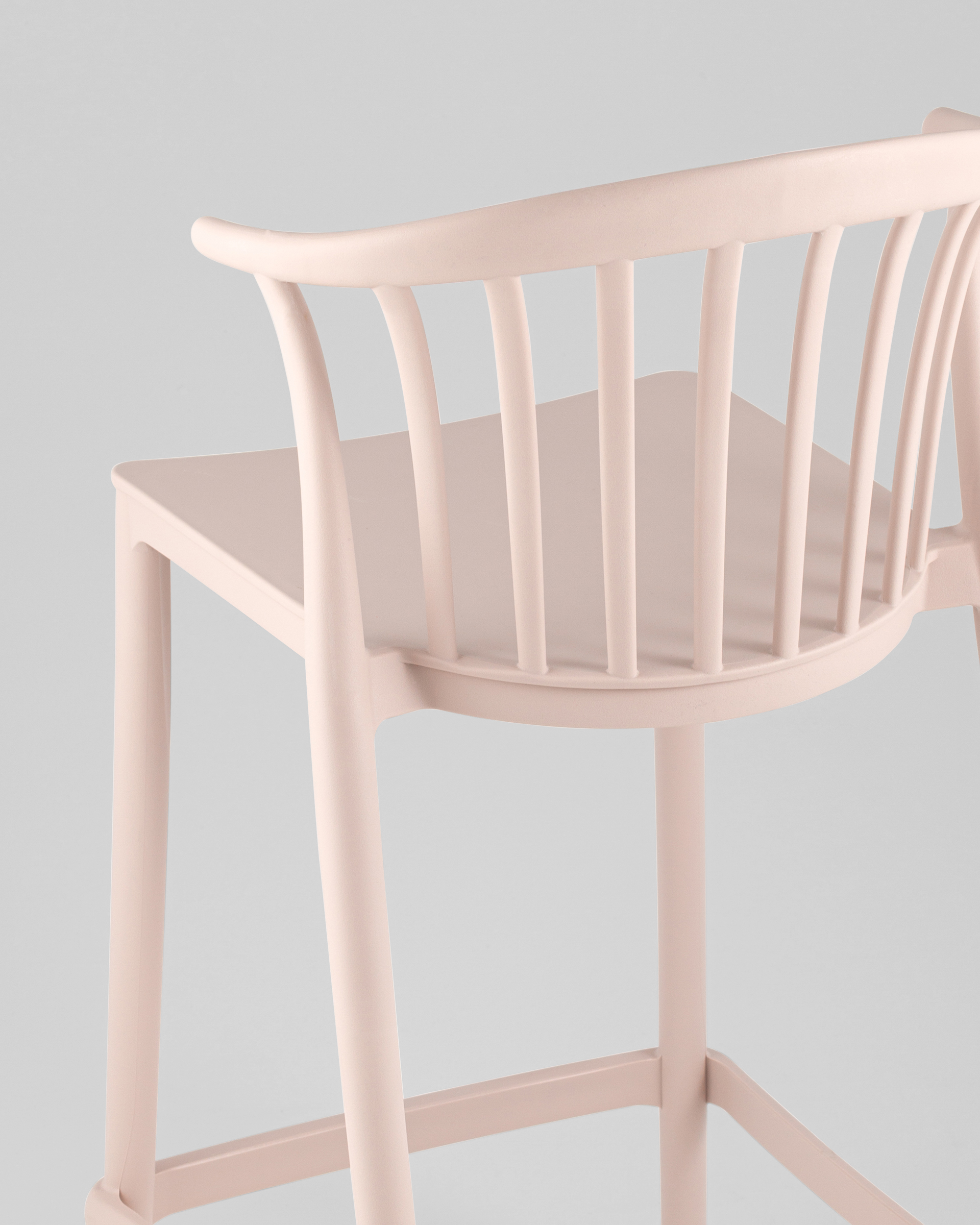 Стул полубарный Campo пластик бежевый — изображение 7