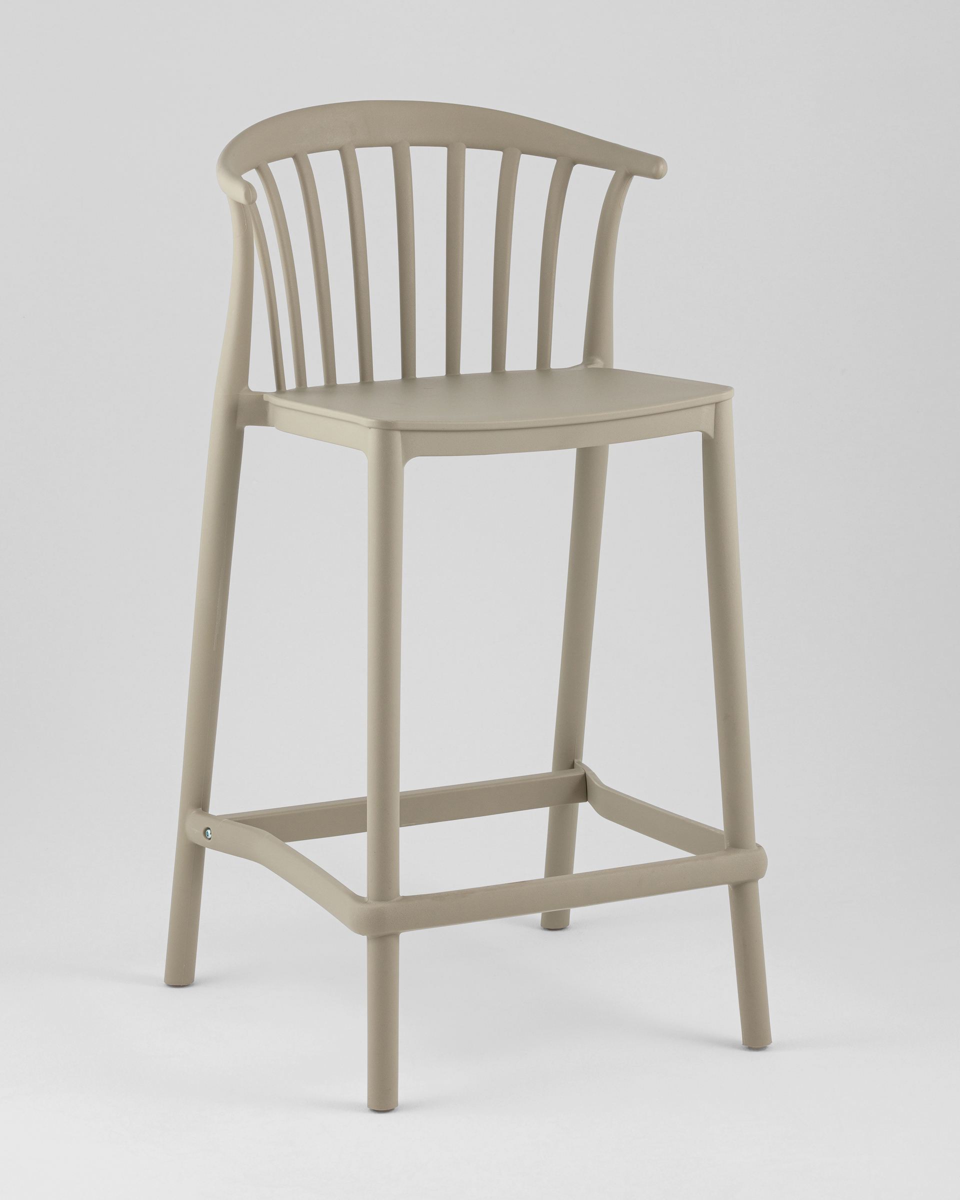 Стул полубарный Campo пластик зеленый — изображение 2