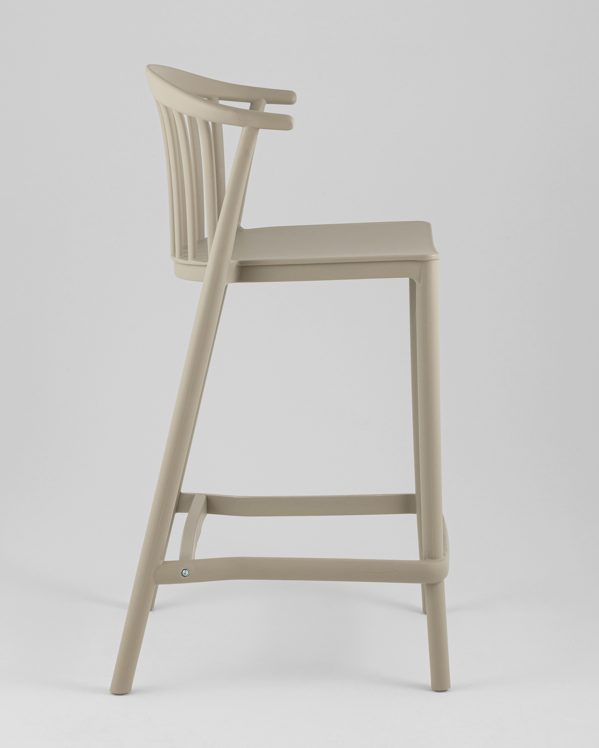 Стул полубарный Campo пластик зеленый — изображение 4