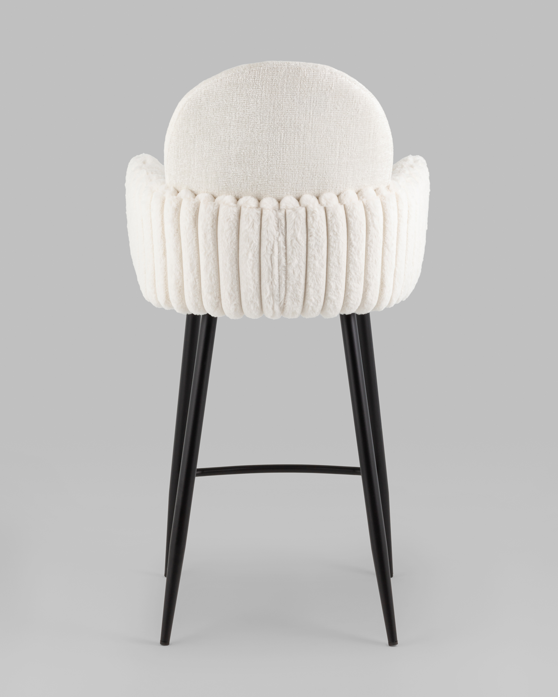 Стул полубарный Wave Stripes букле белый — изображение 7