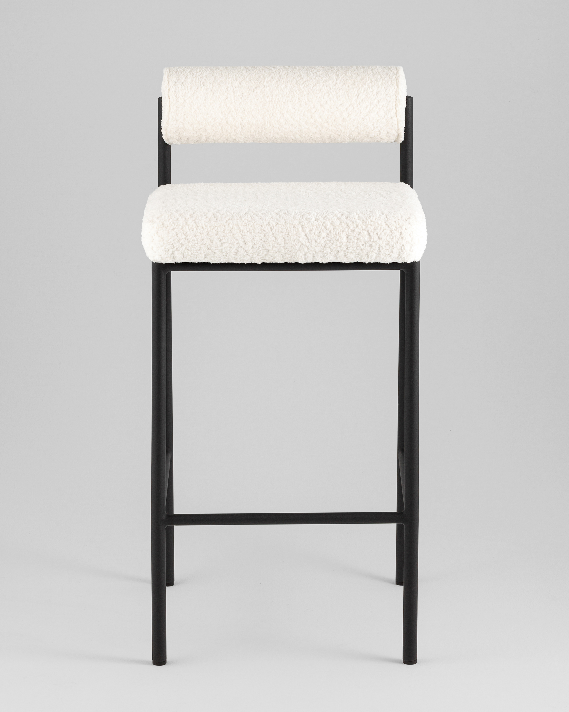 Стул полубарный Балла букле молочный — изображение 3