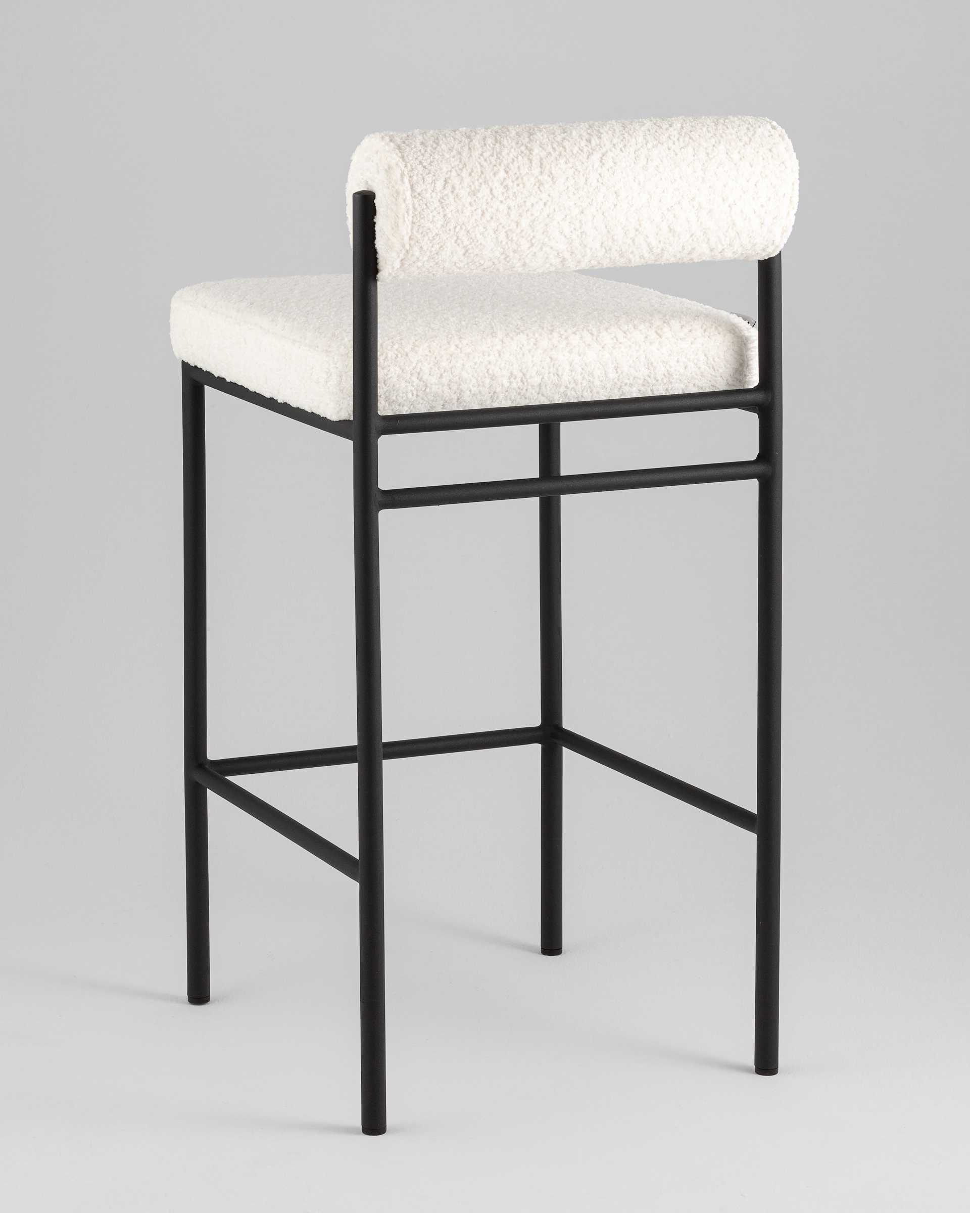 Стул полубарный Балла букле молочный — изображение 6