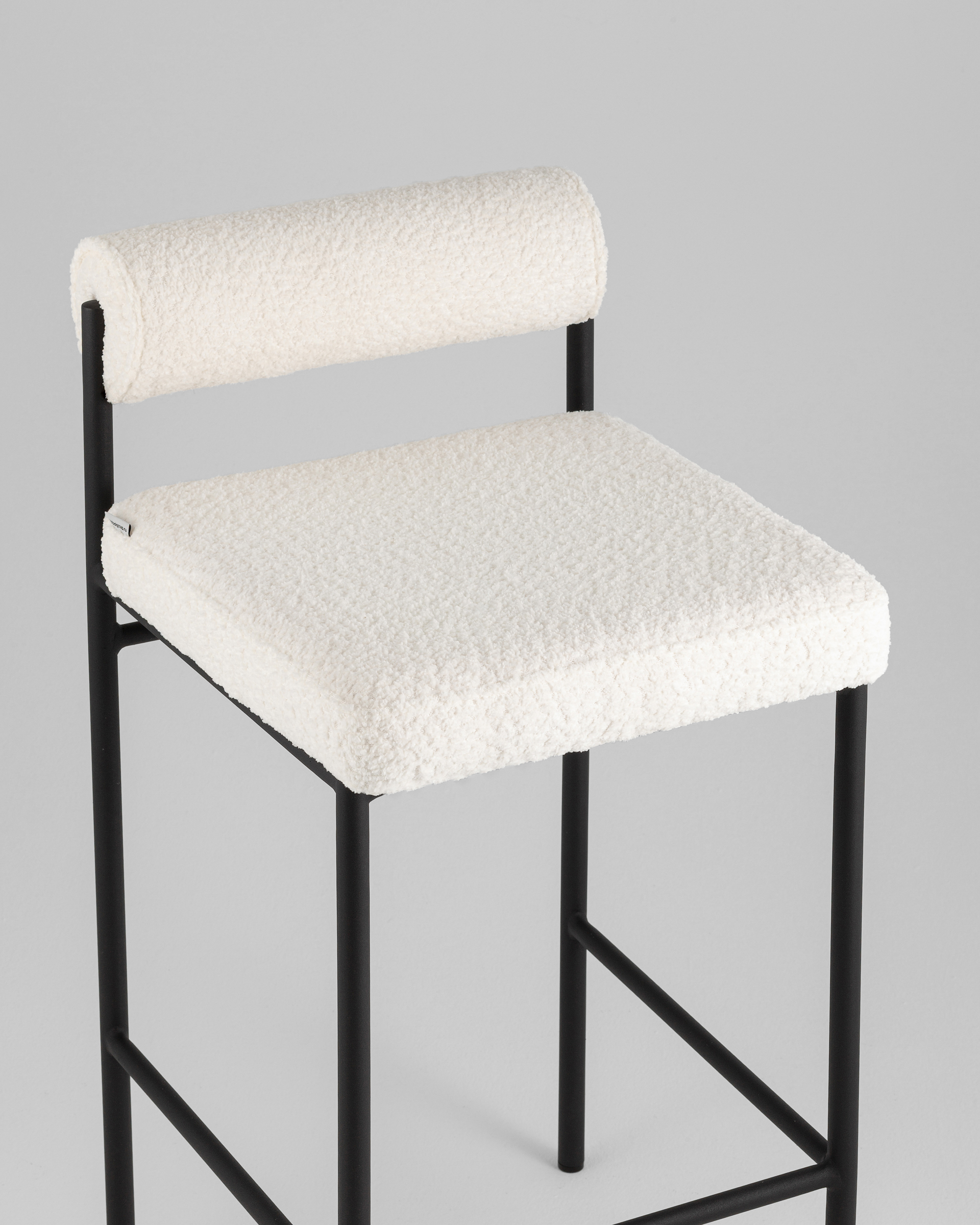 Стул полубарный Балла букле молочный — изображение 8