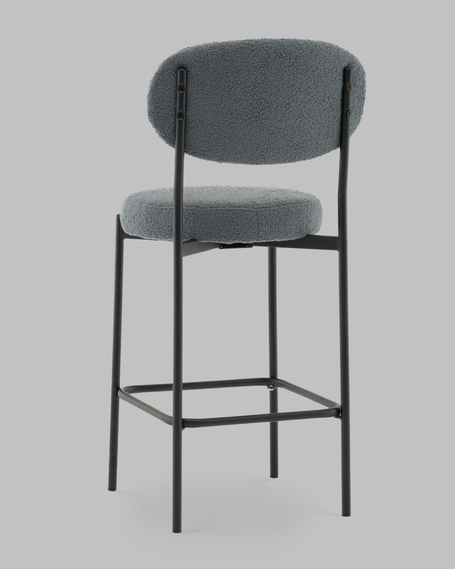 Стул полубарный Бриф DD букле темно-серый — изображение 5