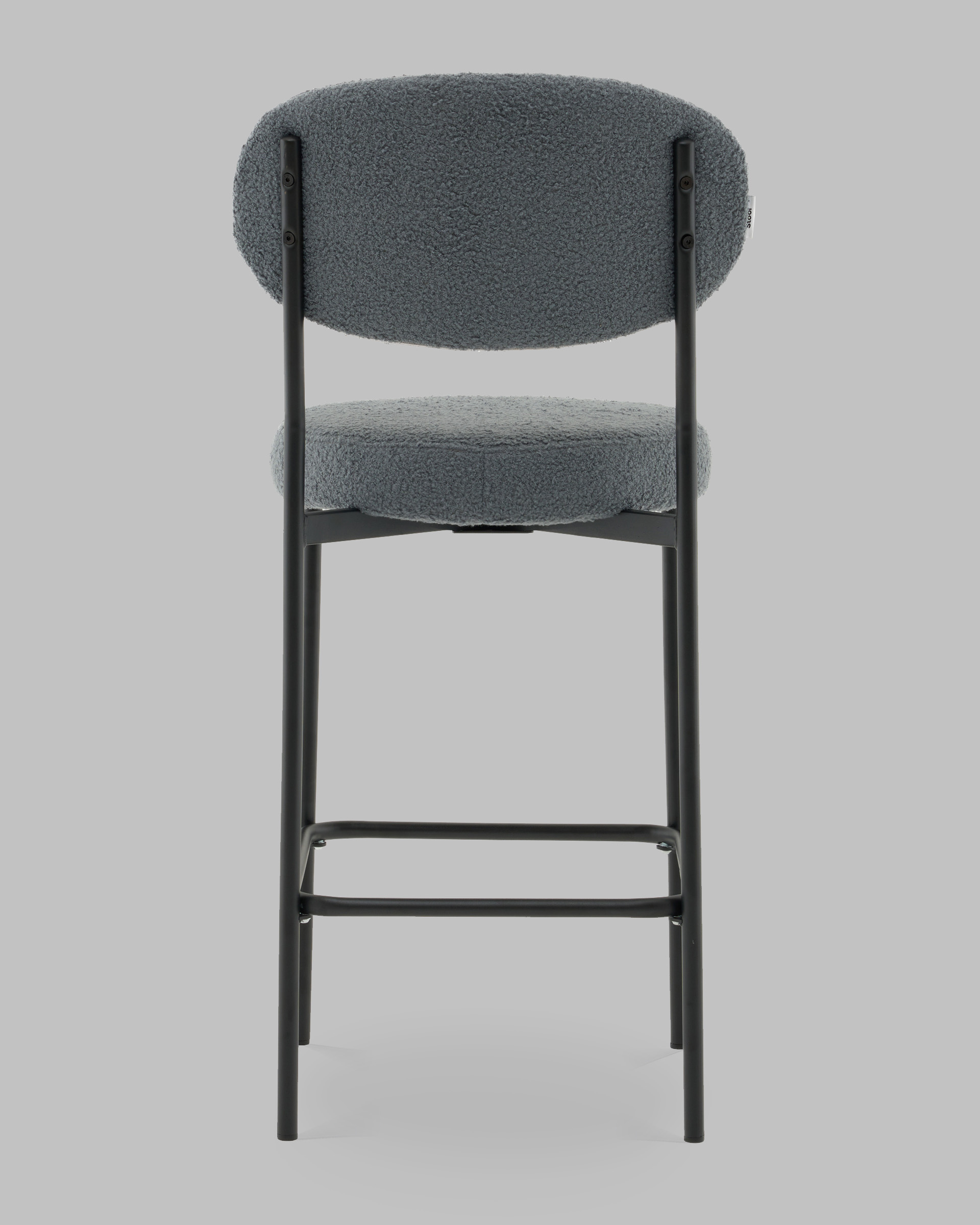 Стул полубарный Бриф DD букле темно-серый — изображение 6