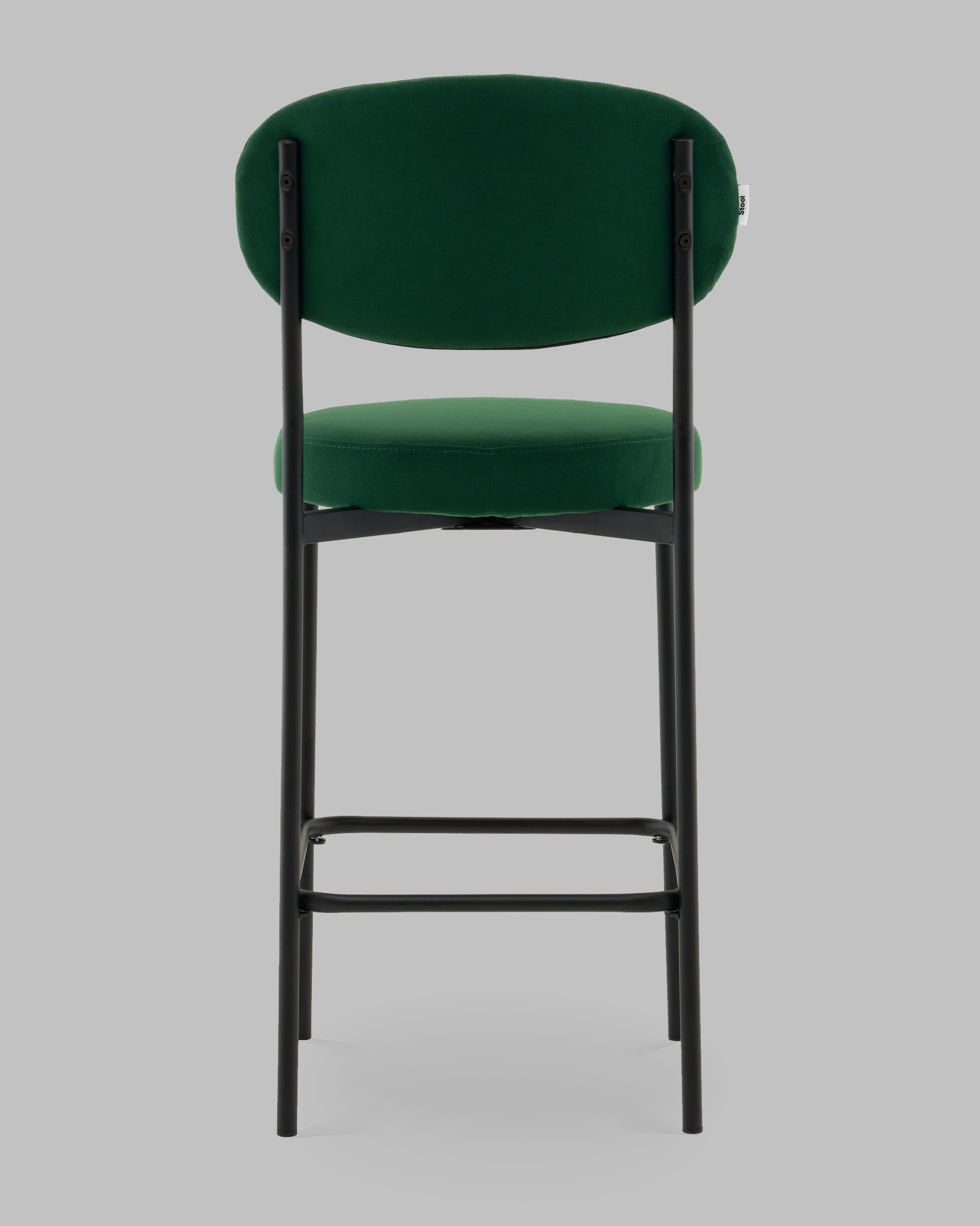 Стул Полубарный Бриф DD велюр зелёный — изображение 5