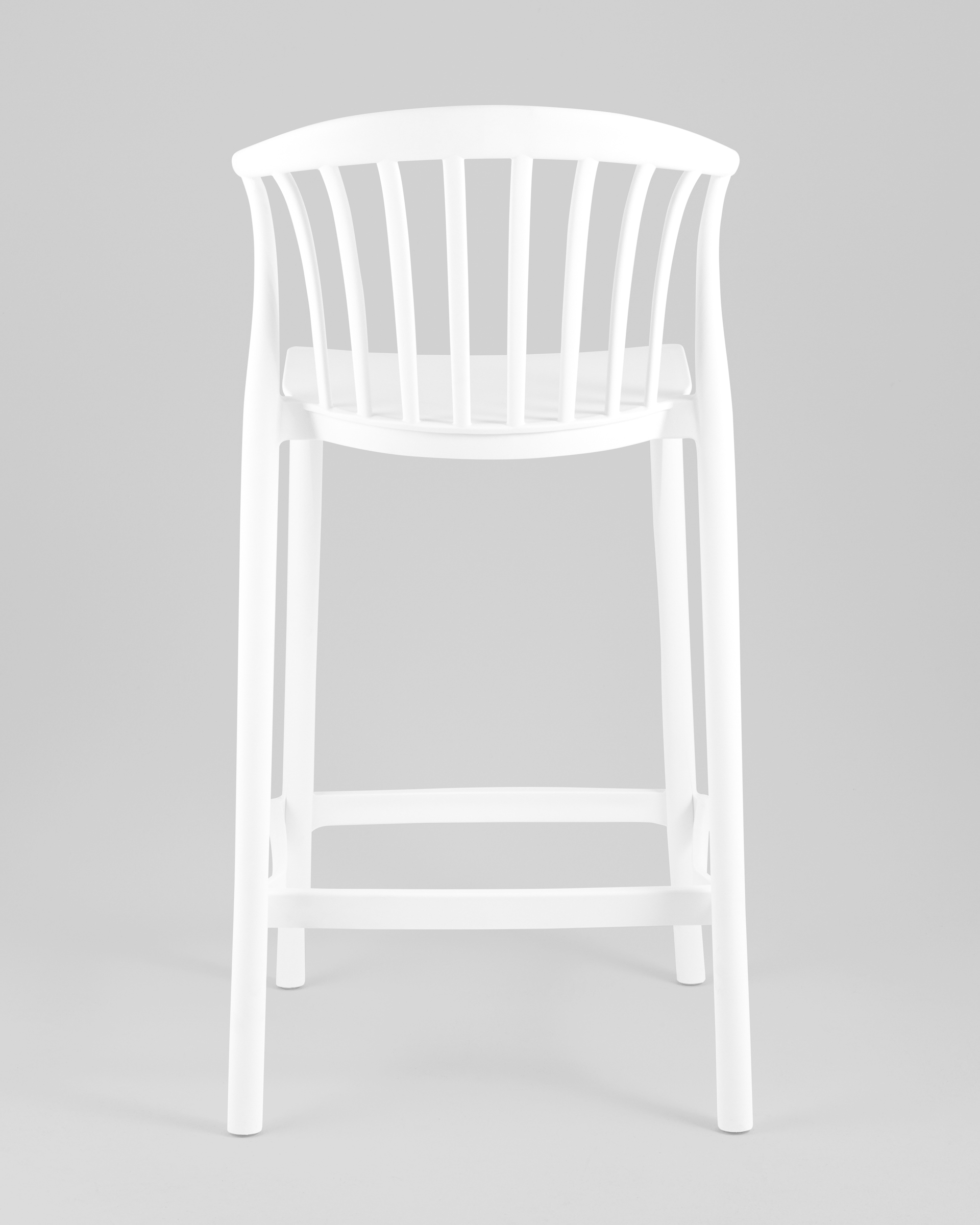 Стул полубарный Campo пластик белый — изображение 5