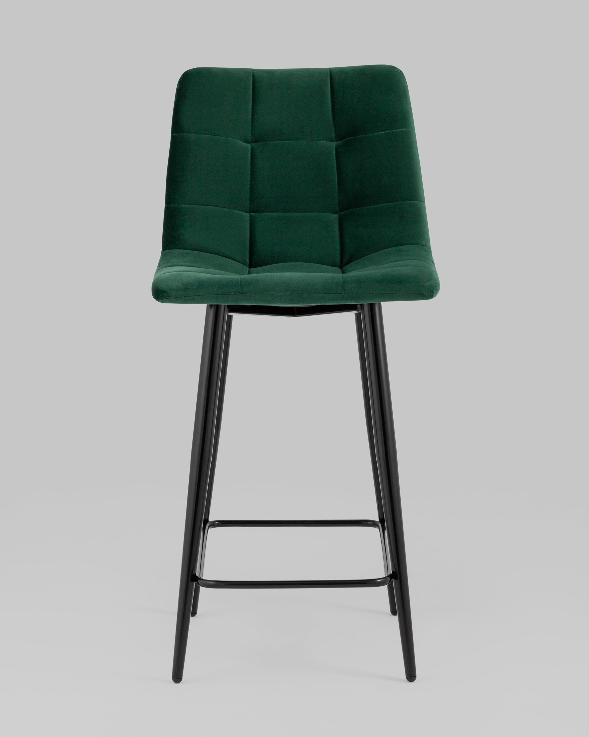 Стул полубарный Джанго велюр зелёный 2 шт. — изображение 3