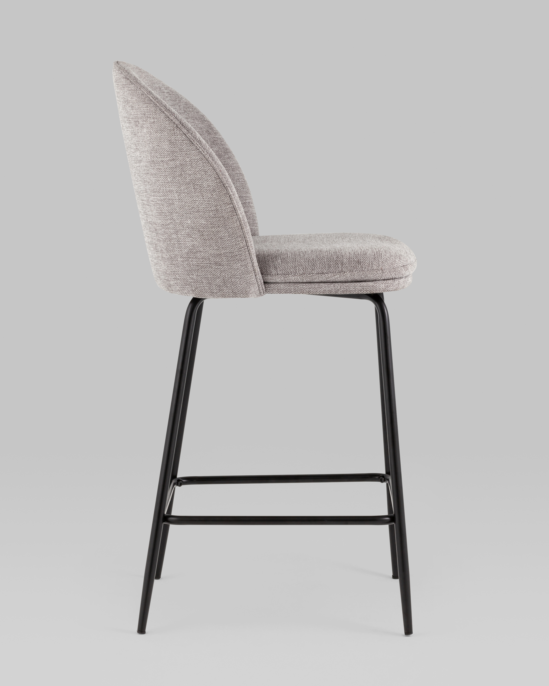 Стул полубарный Echo светло-серый — изображение 4