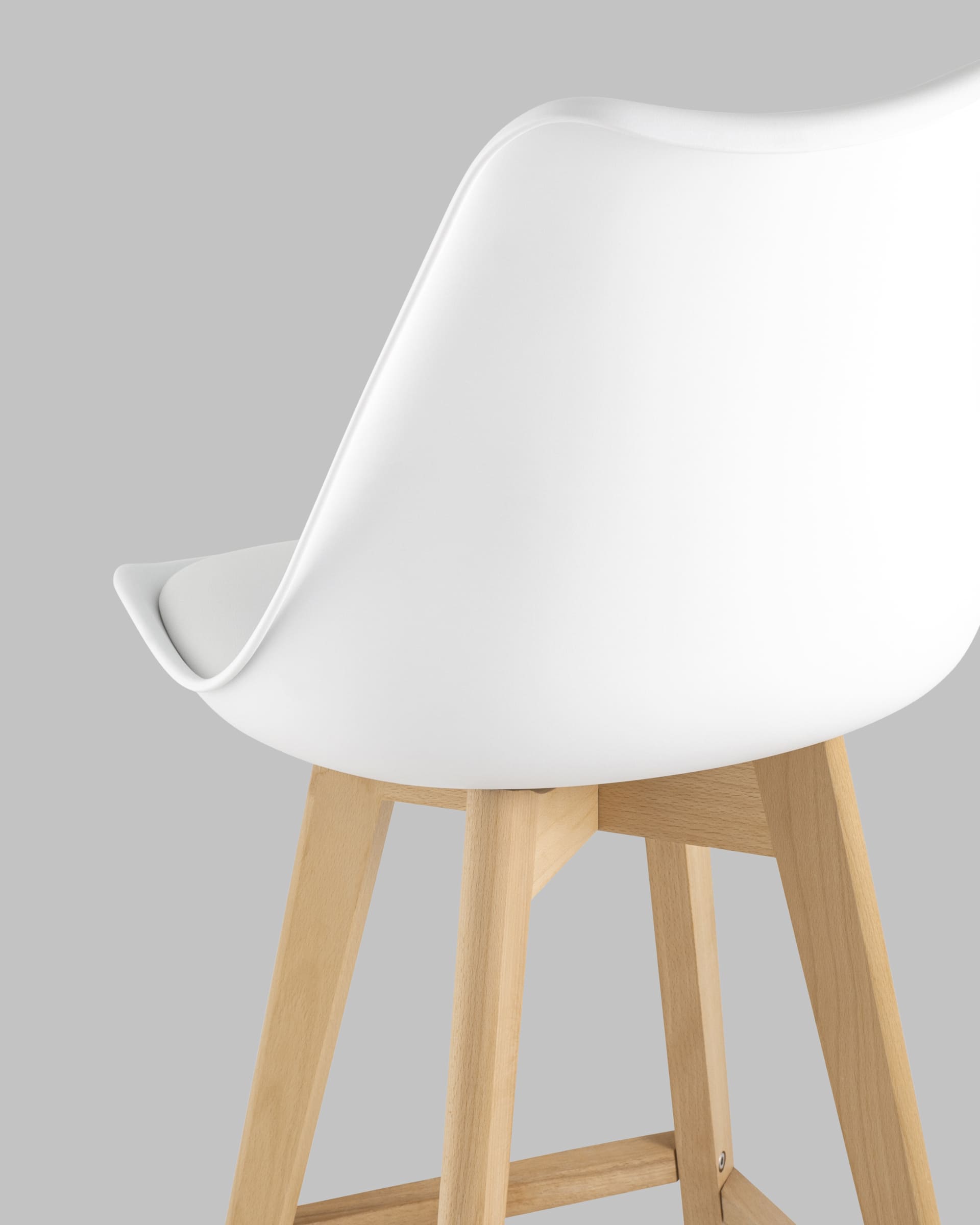 Стул полубарный FRANKFURT белый — изображение 7