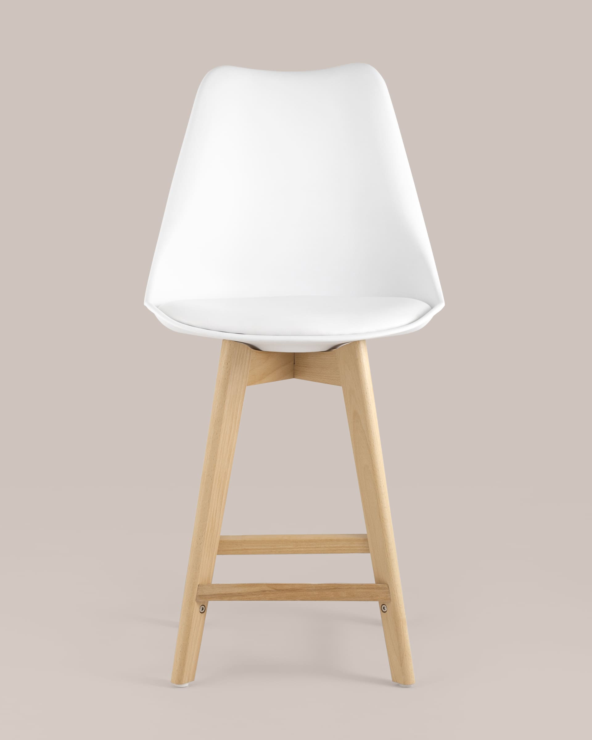 Стул полубарный FRANKFURT белый — изображение 3