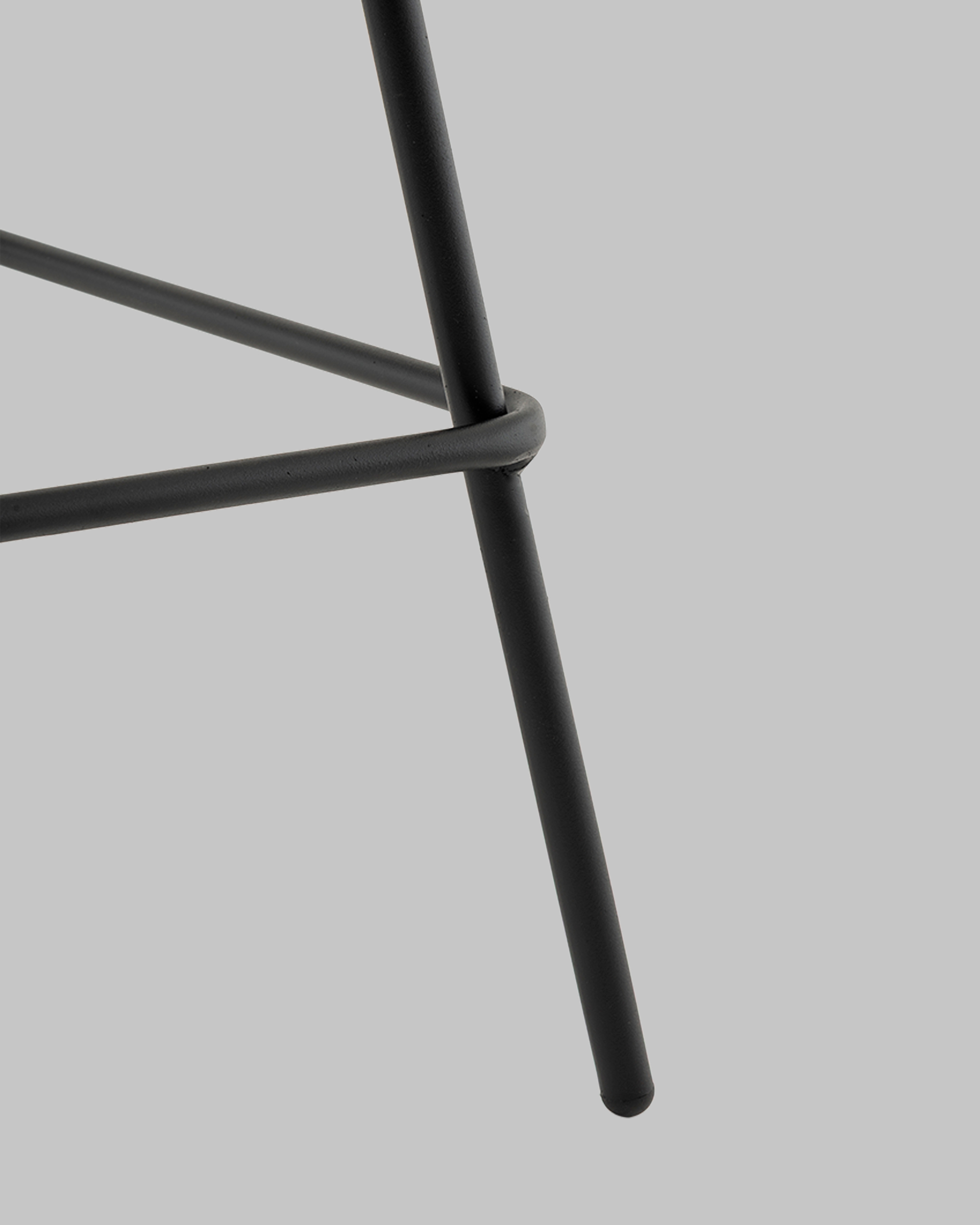 Стул полубарный Фуриоса экокожа чёрный — изображение 9