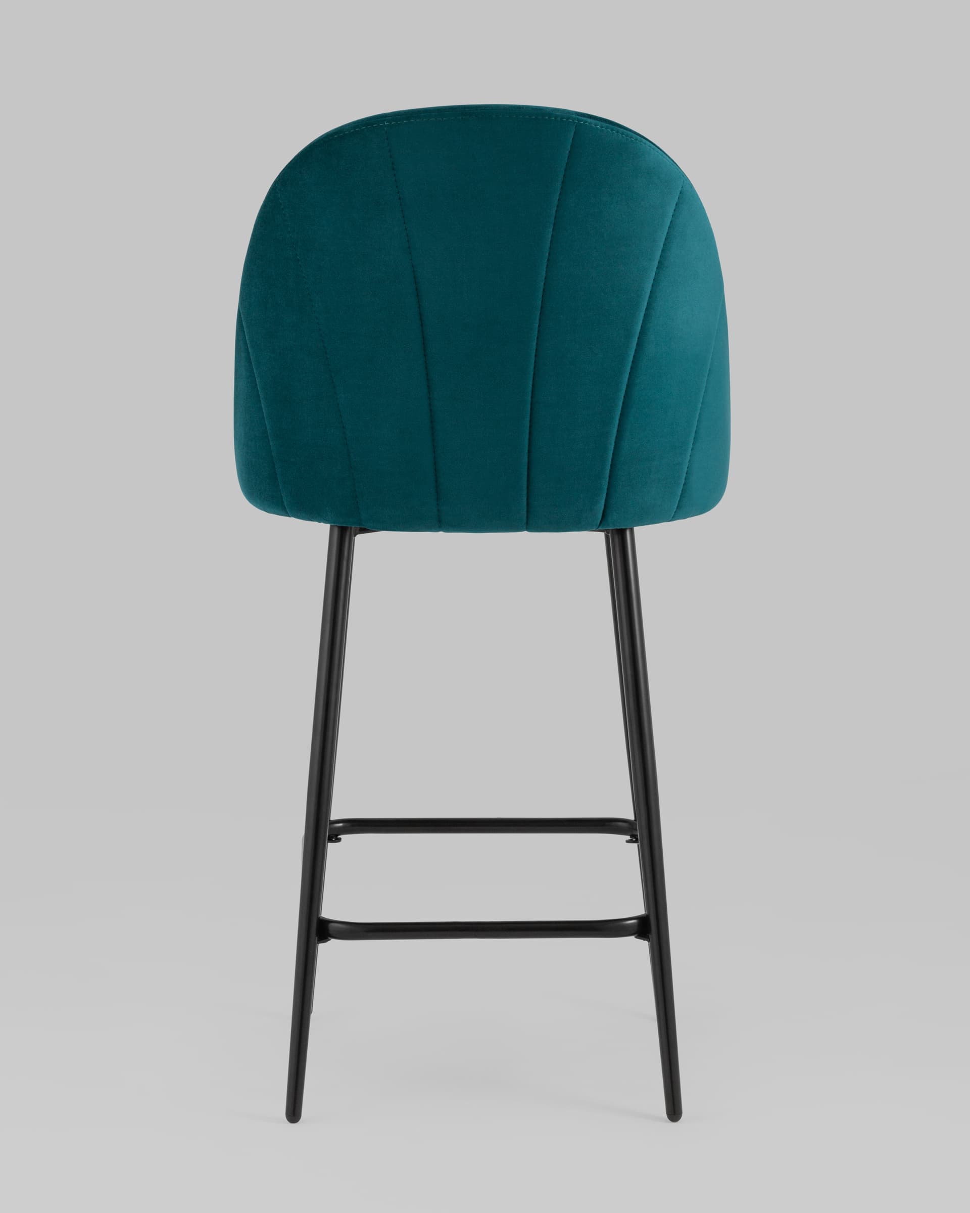 Стул полубарный Логан велюр изумрудный — изображение 5