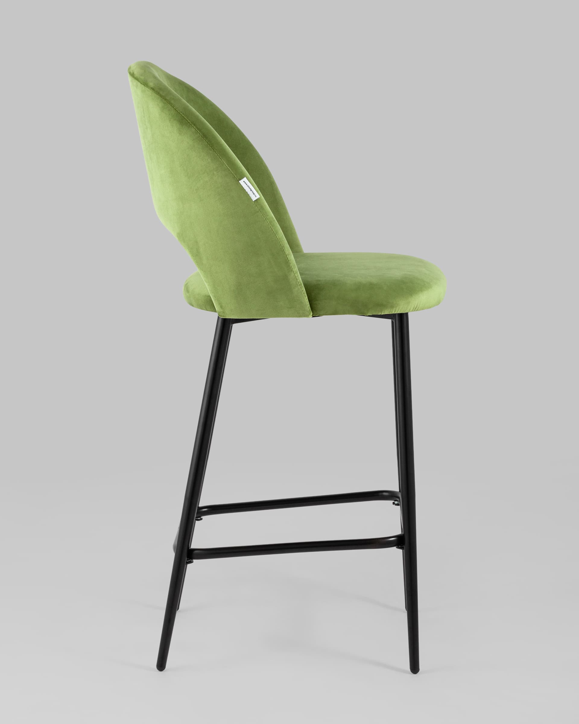 Стул полубарный Меган велюр травяной — изображение 4