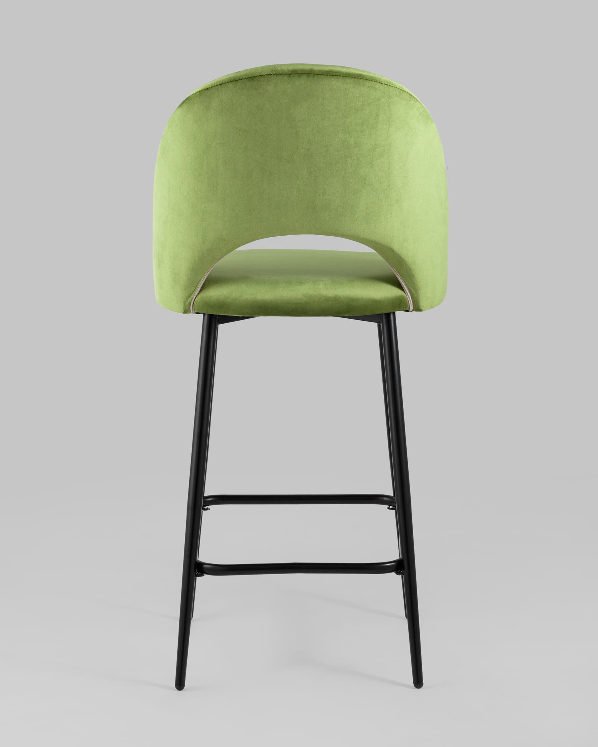 Стул полубарный Меган велюр травяной — изображение 5