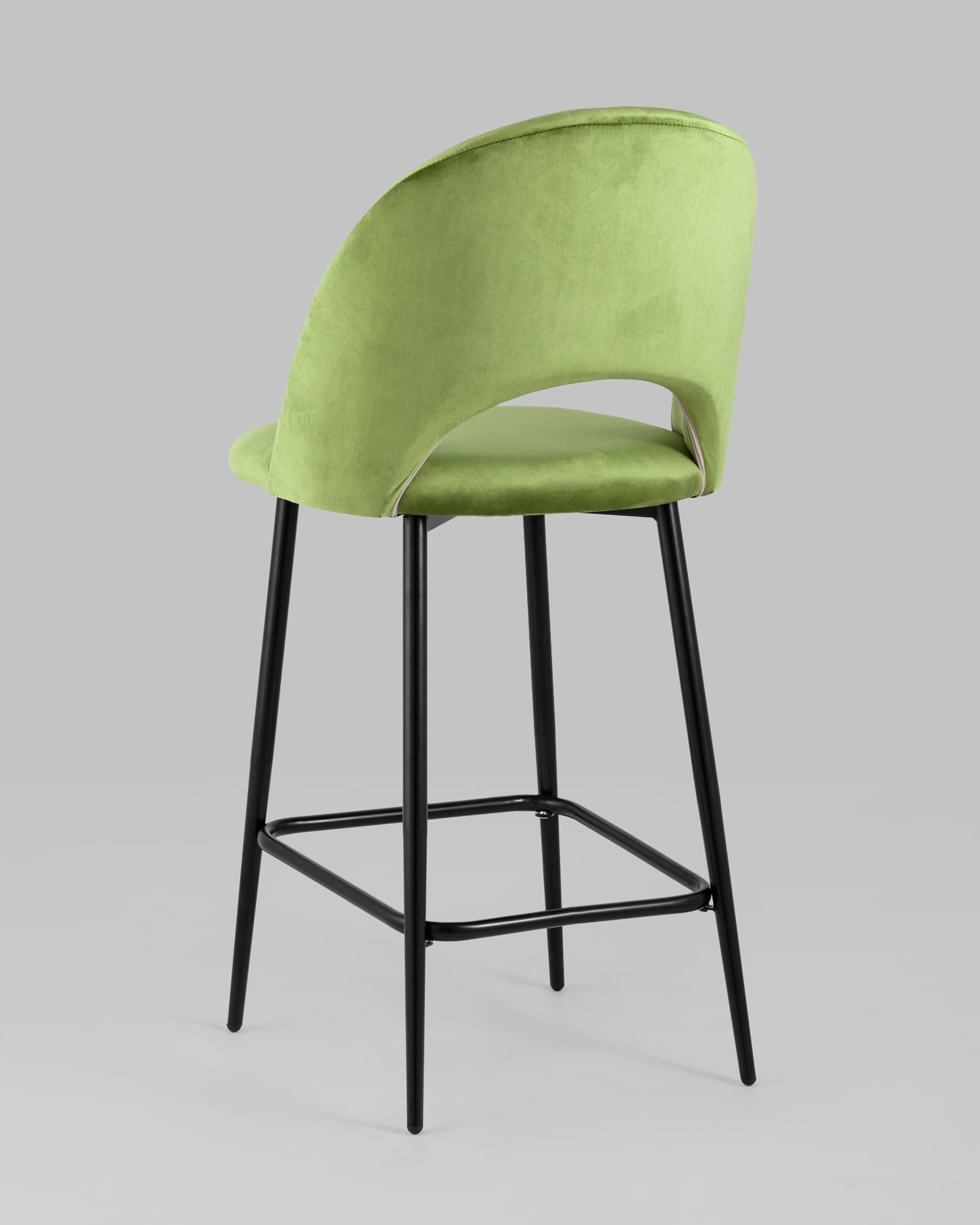 Стул полубарный Меган велюр травяной — изображение 6