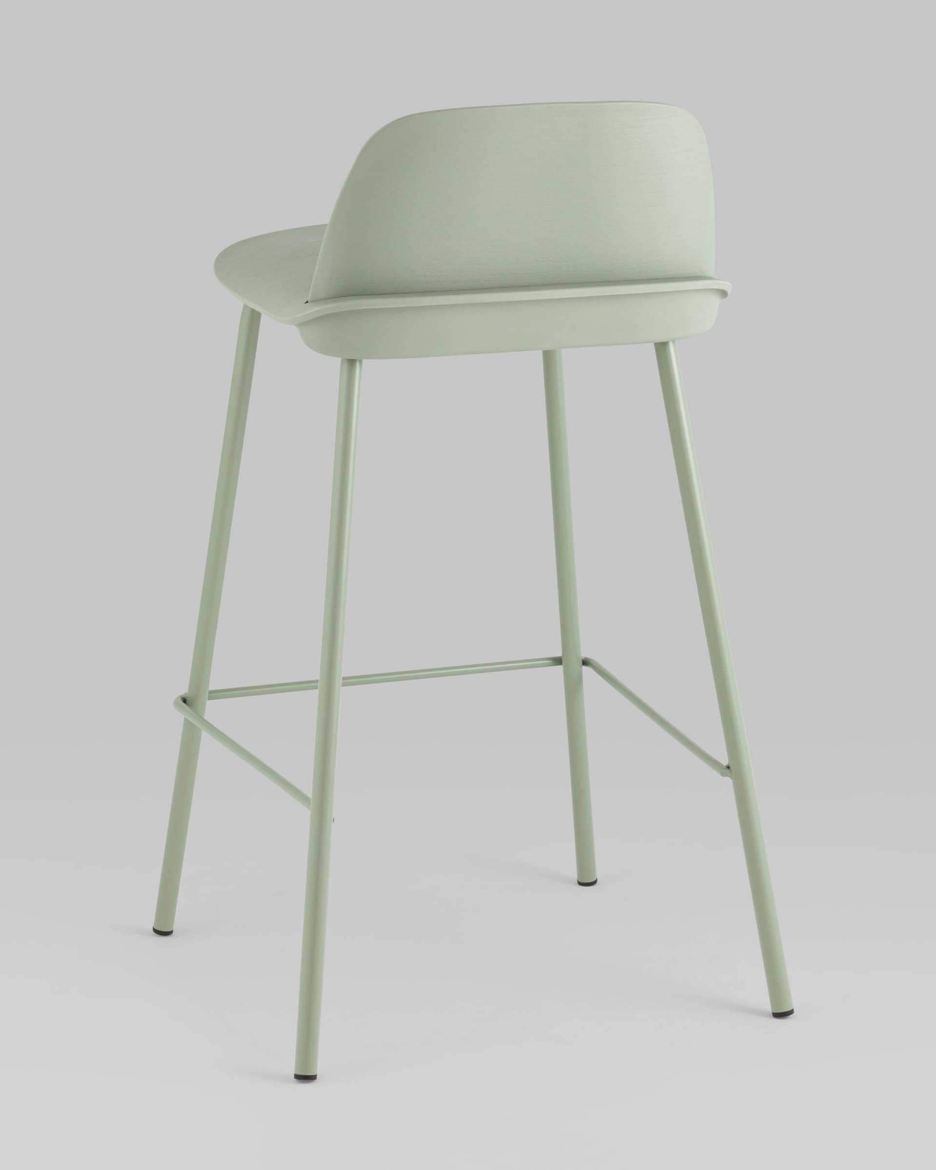 Стул полубарный Mist серо-зеленый — изображение 6