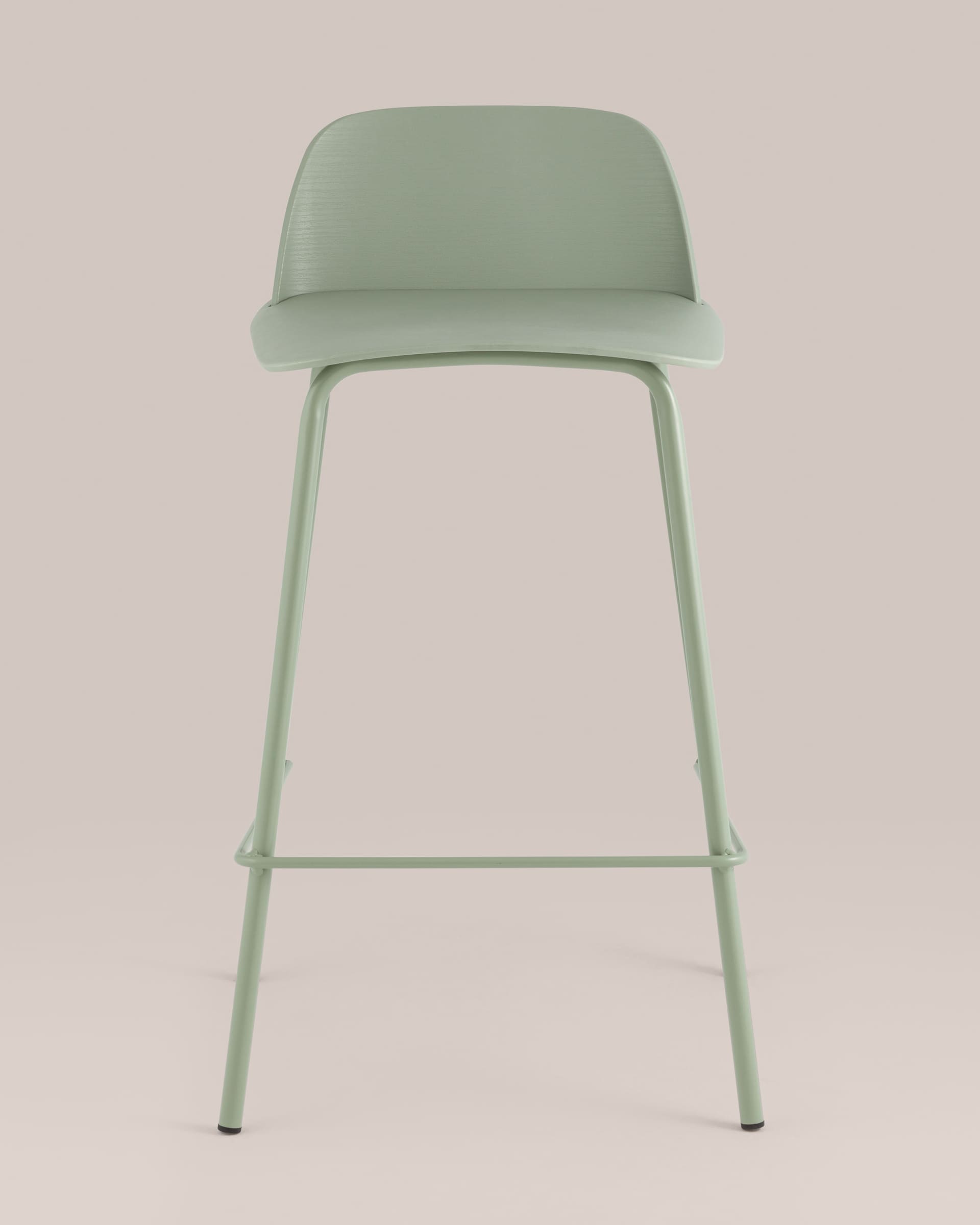 Стул полубарный Mist серо-зеленый — изображение 3