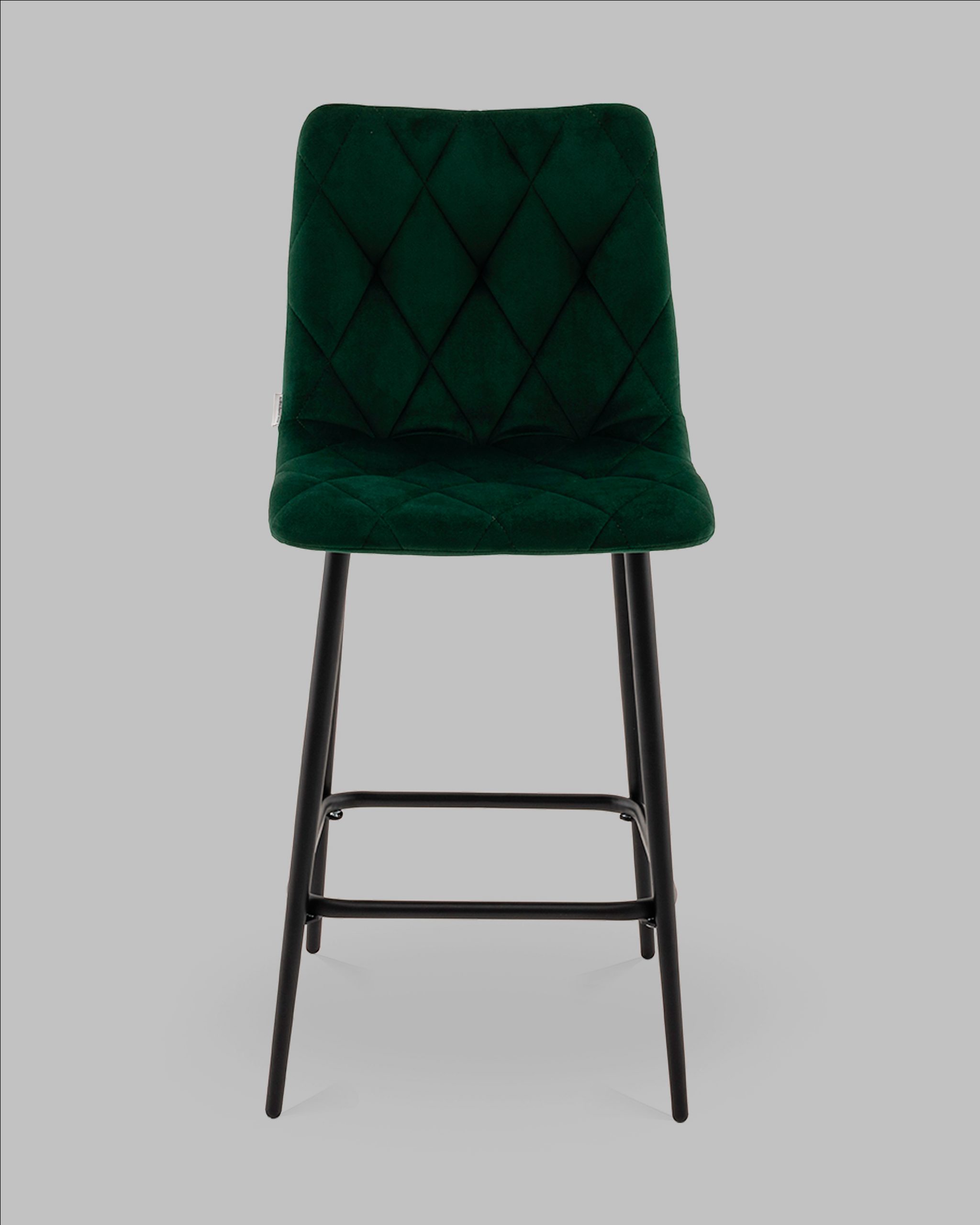Стул полубарный Одди Diamond велюр темно-зеленый — изображение 3